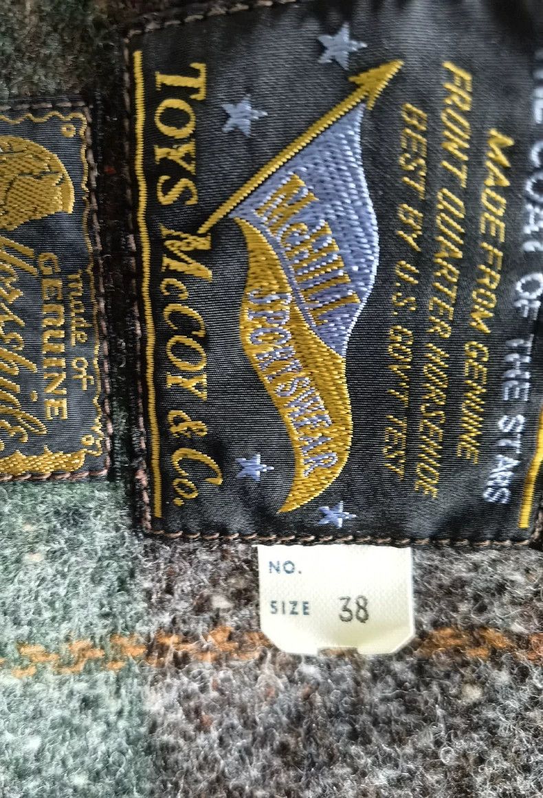 The Real McCoy's The Real McCoy's Size 38TM RM Vintage Grizzly Bear Jacket 2 Size US M / EU 48-50 / 2 - 9 Thumbnail