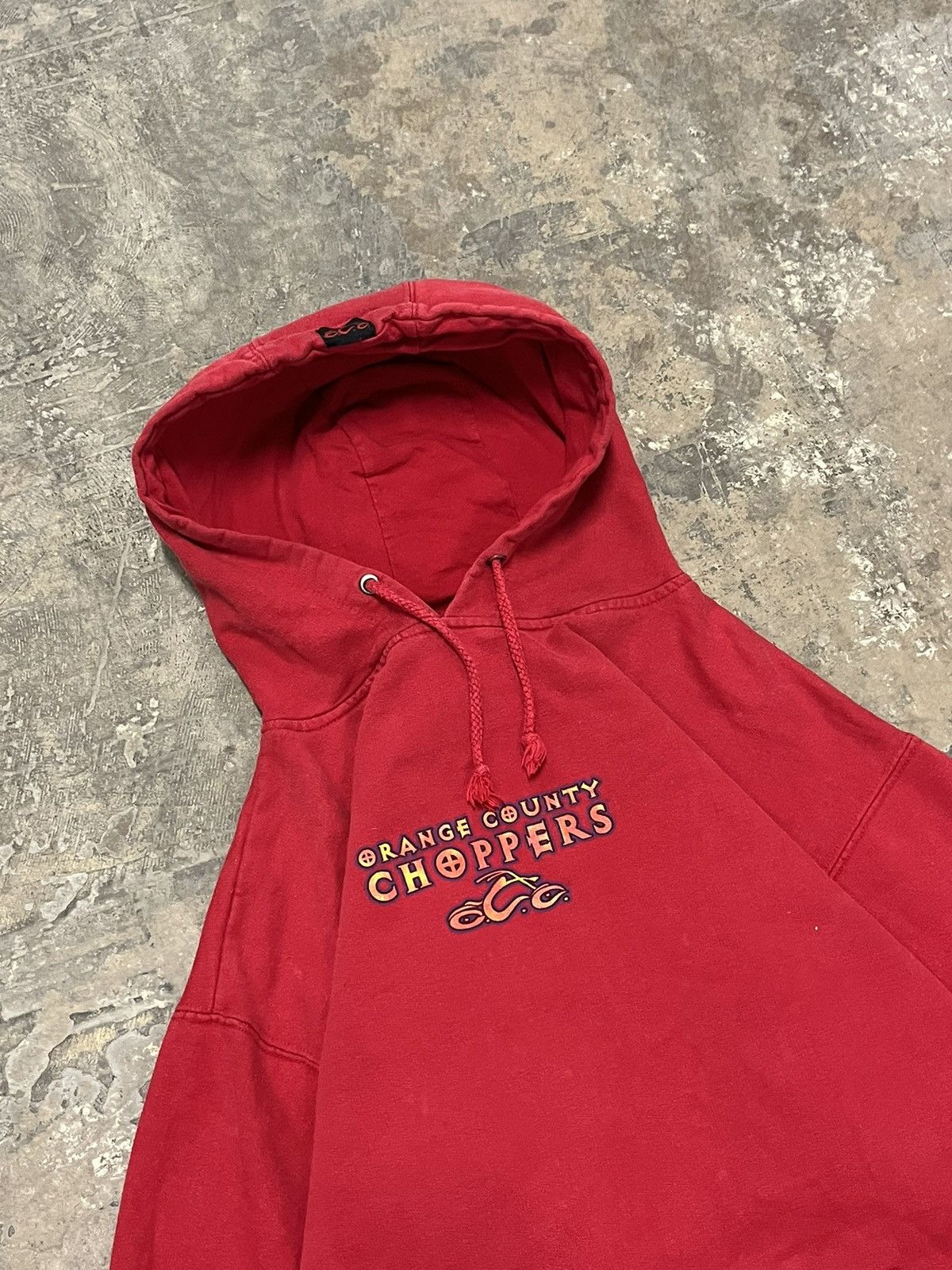 Crazy rare y2k Orange County choppers biker skater hoodie