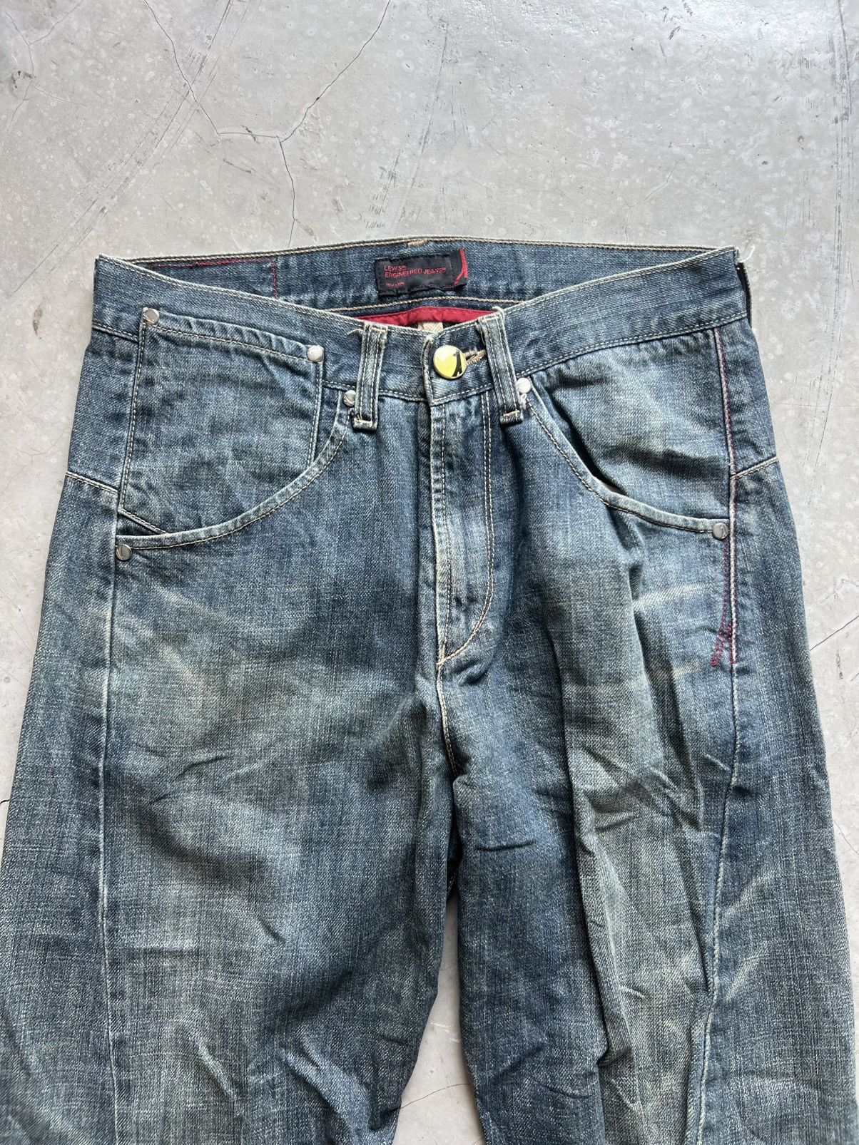 Levi's Levis Engineered Twisted Jeans Tag W28 Actual 28x29.5 Size US 28 / EU 44 - 2 Thumbnail