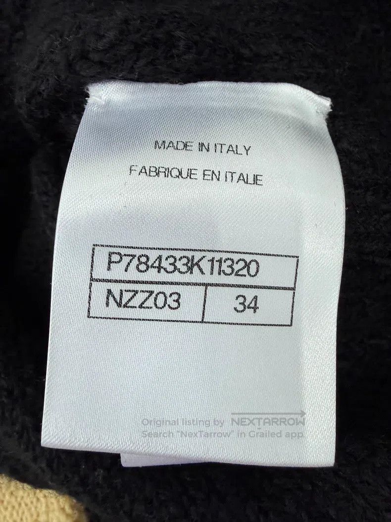 Chanel Chanel Black and yellow colour-matched wool knitted cardig Size XXS / US 00 / IT 34 - 5 Thumbnail