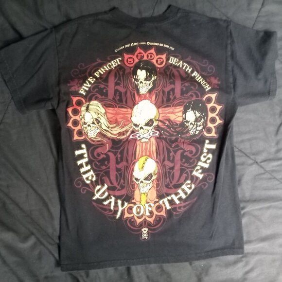 Band Tees Five Finger Death Punch Way Of The Fist T-Shirt Size US S / EU 44-46 / 1 - 5 Thumbnail