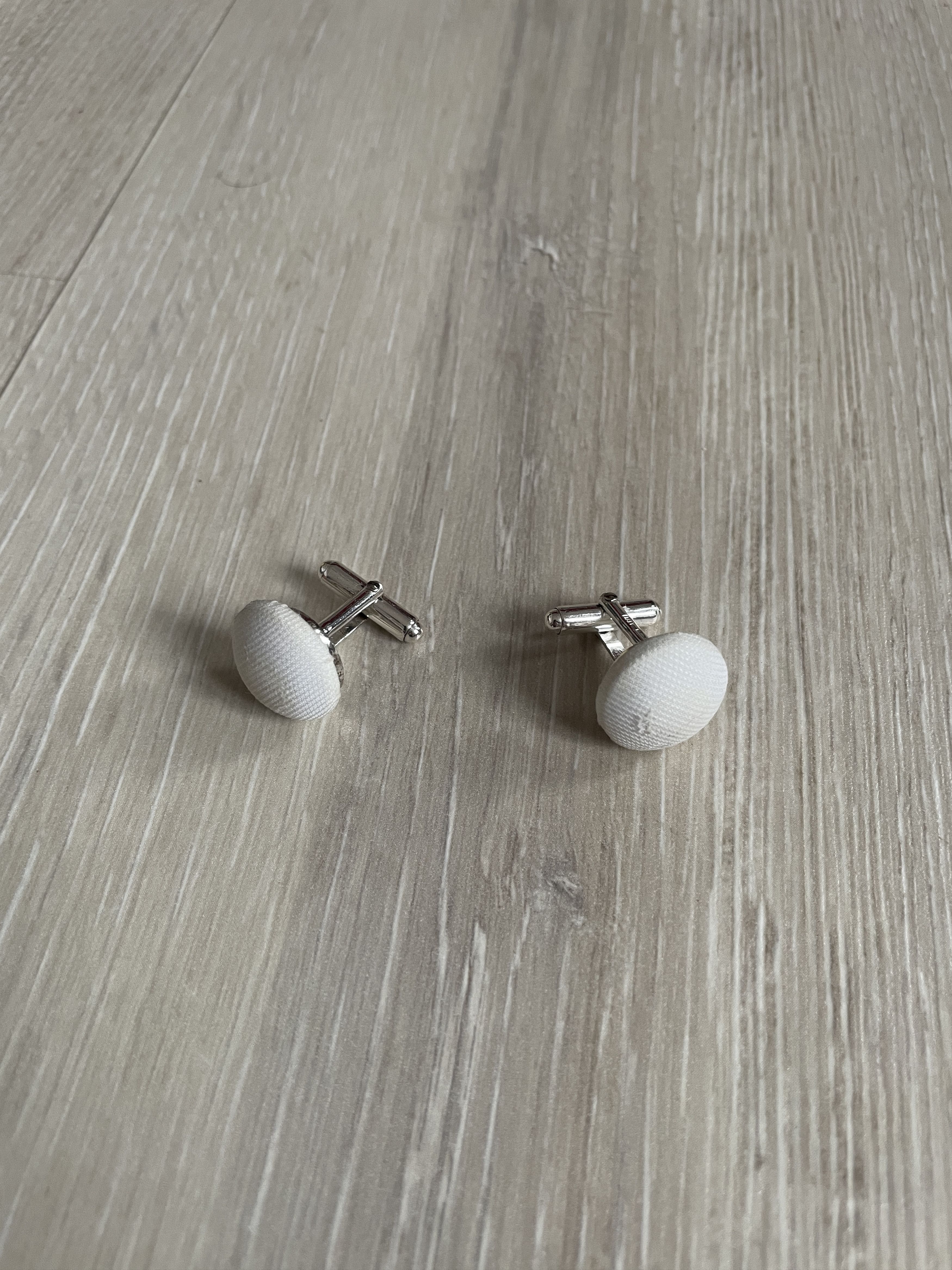 Maison Margiela Martin Margiela AW08 silver cuff links Size ONE SIZE - 3 Thumbnail