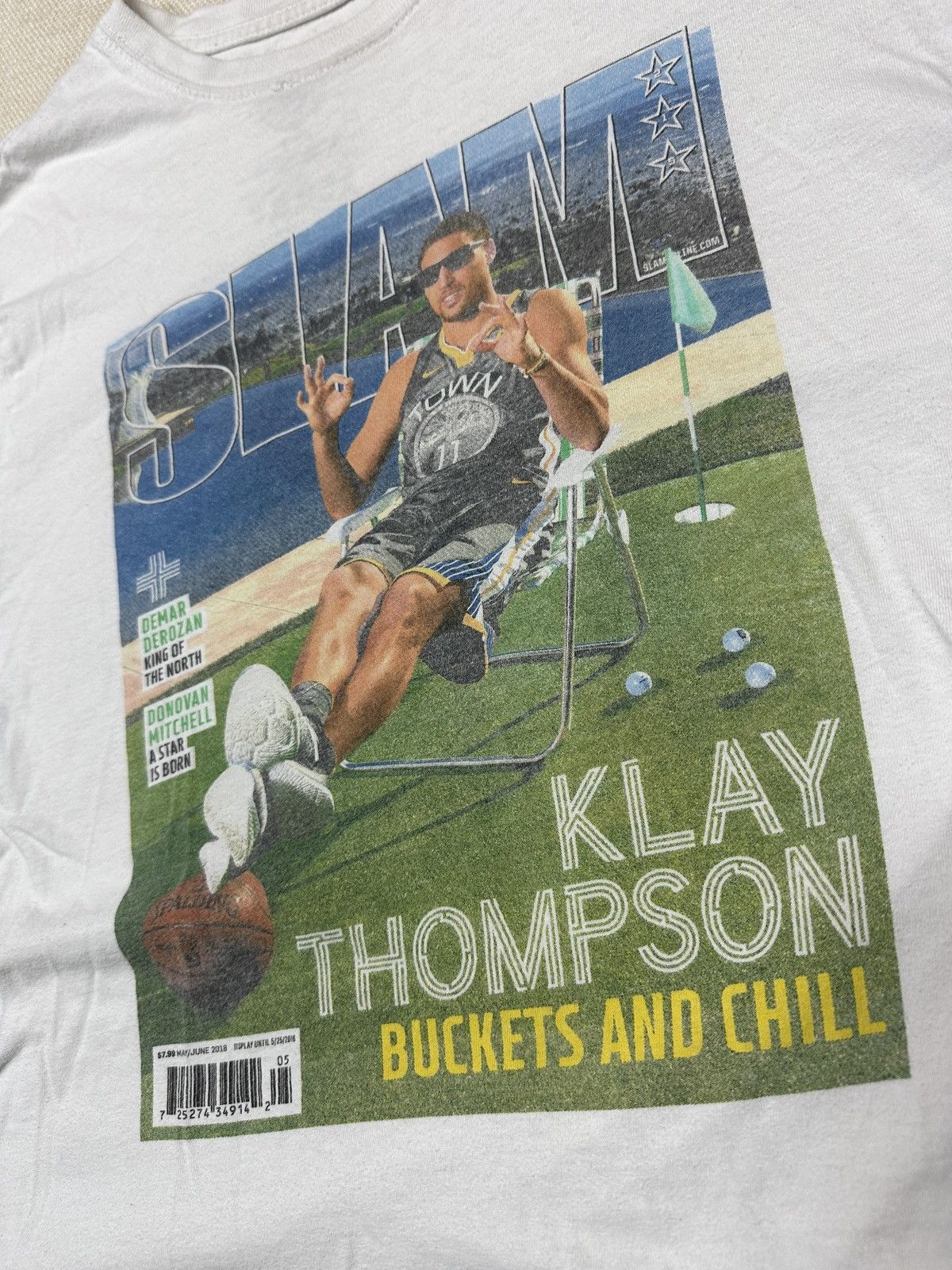 47 Brand ‘47 x SLAM Klay Thompson T-shirt (Issue 215) Size US M / EU 48-50 / 2 - 4 Thumbnail