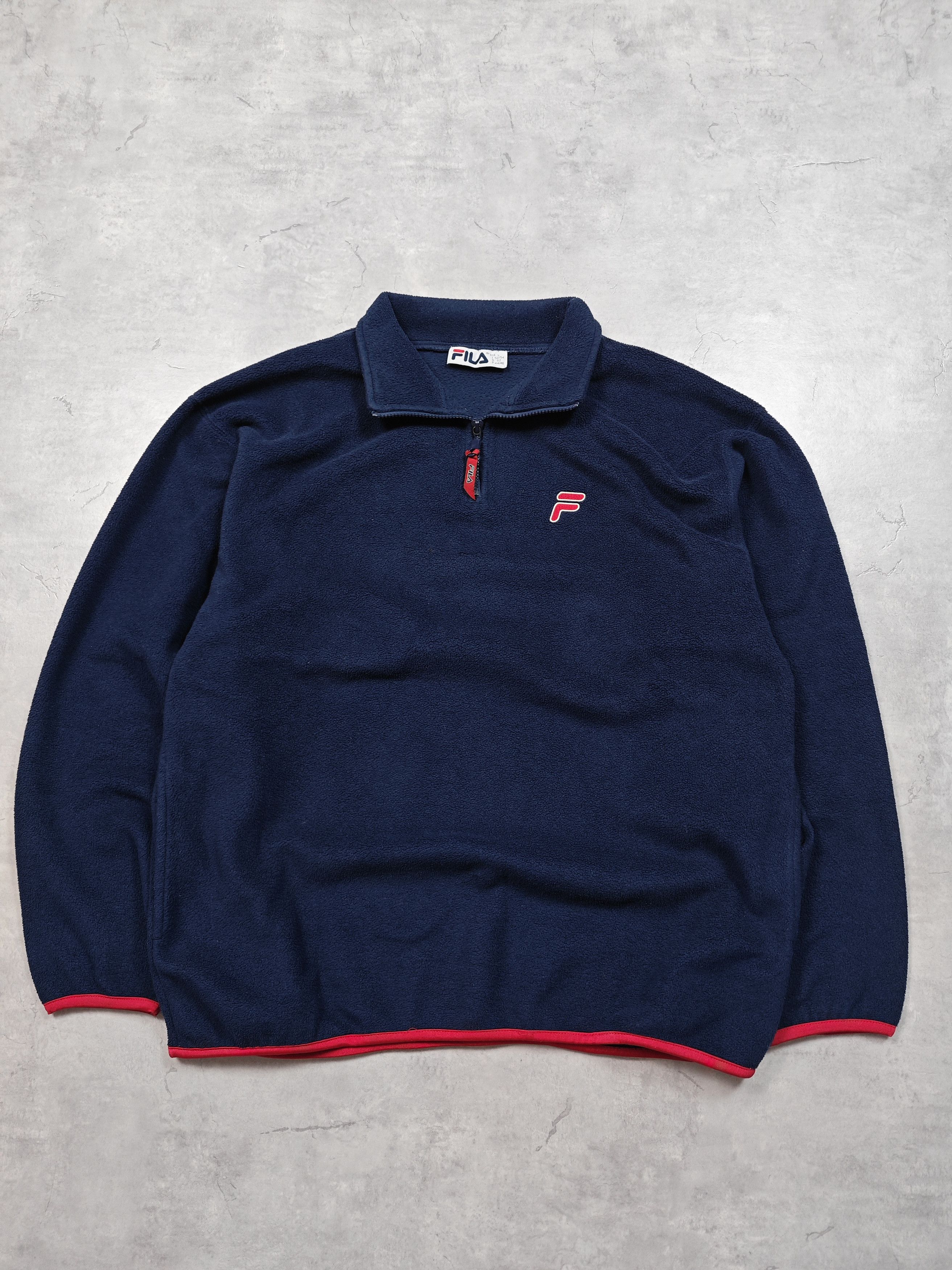 Fila Fila Vintage Fleece Jacket Size US L / EU 52-54 / 3 - 1 Thumbnail