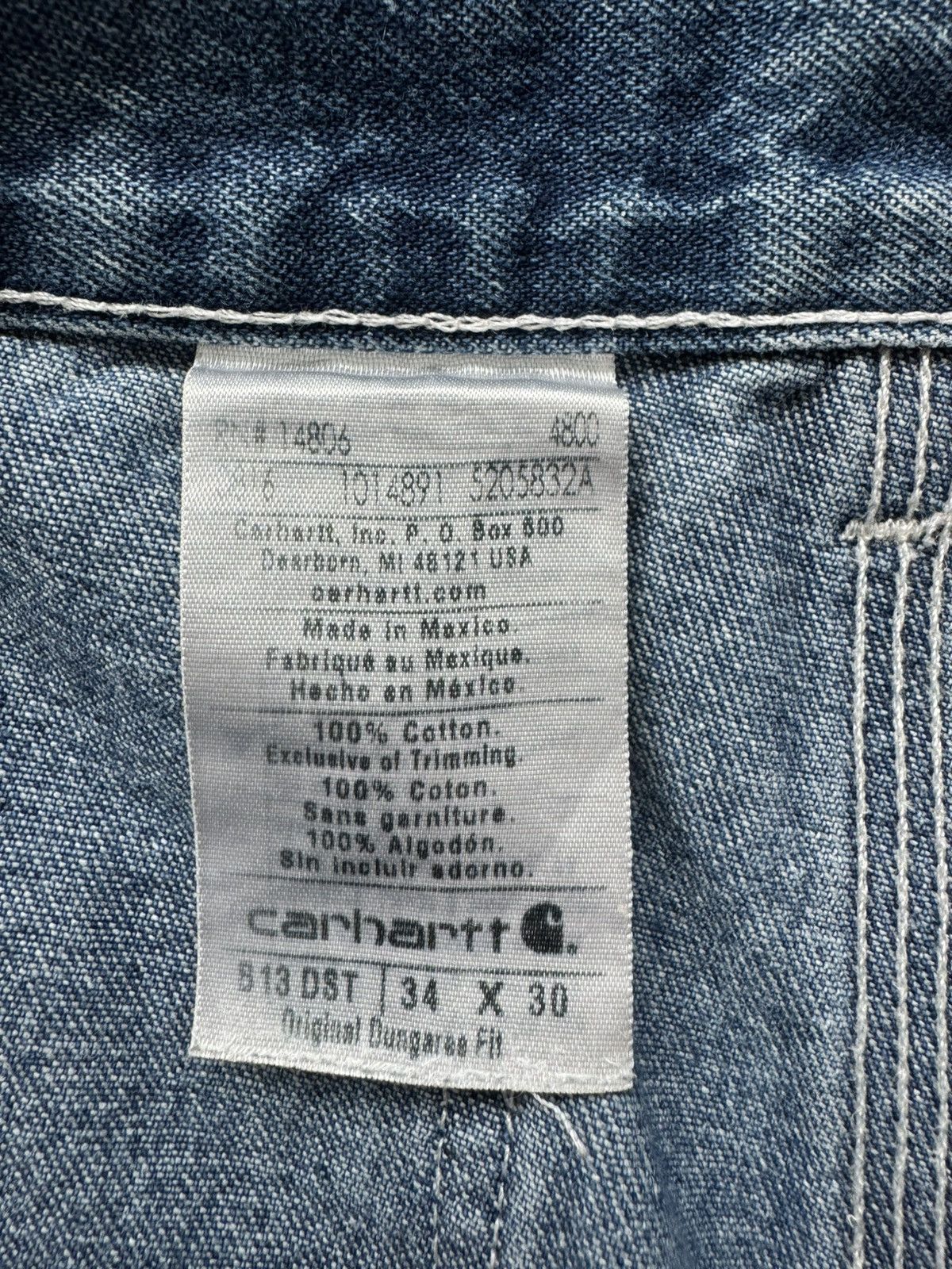 Carhartt Vintage Carhartt Carpenter Denim Size US 34 / EU 50 - 6 Thumbnail