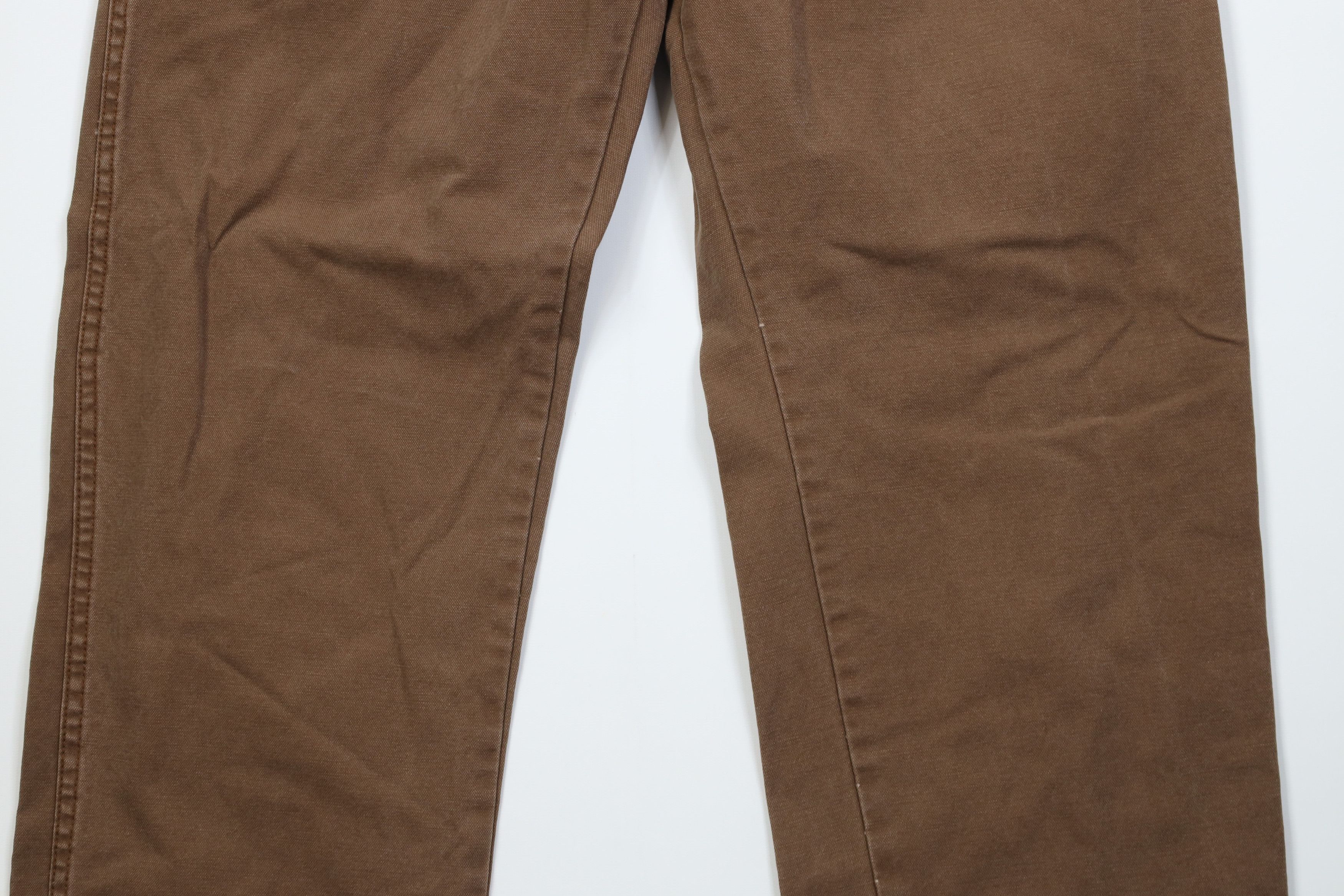 Dickies Vintage Y2K Dickies Wide Leg Dungaree Pants Brown Workwear Size US 36 / EU 52 - 3 Thumbnail