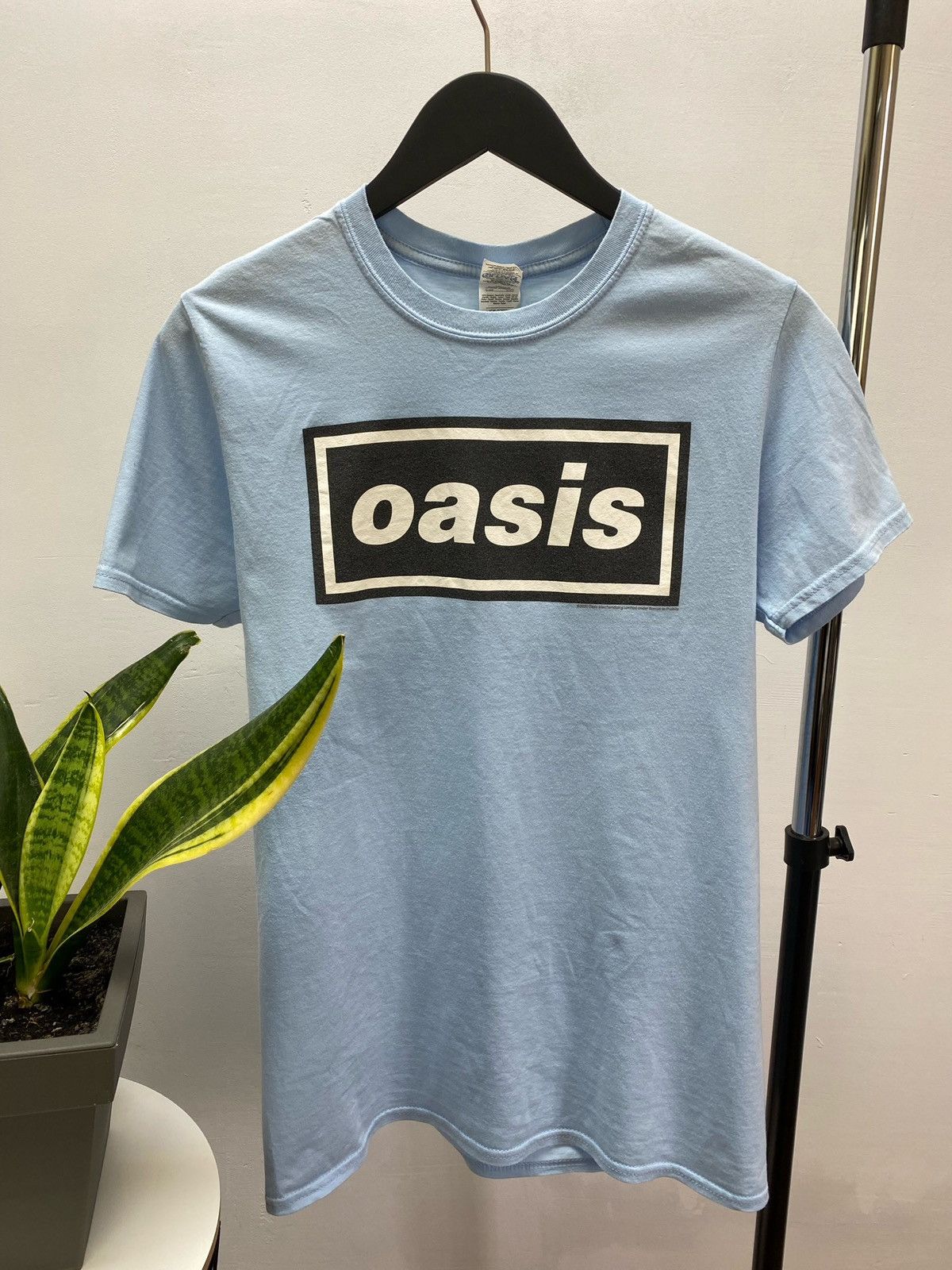 Band Tees × Vintage Oasis Shirt Box Logo Vintage Band Tees Radiohead Size US M / EU 48-50 / 2 - 6 Thumbnail