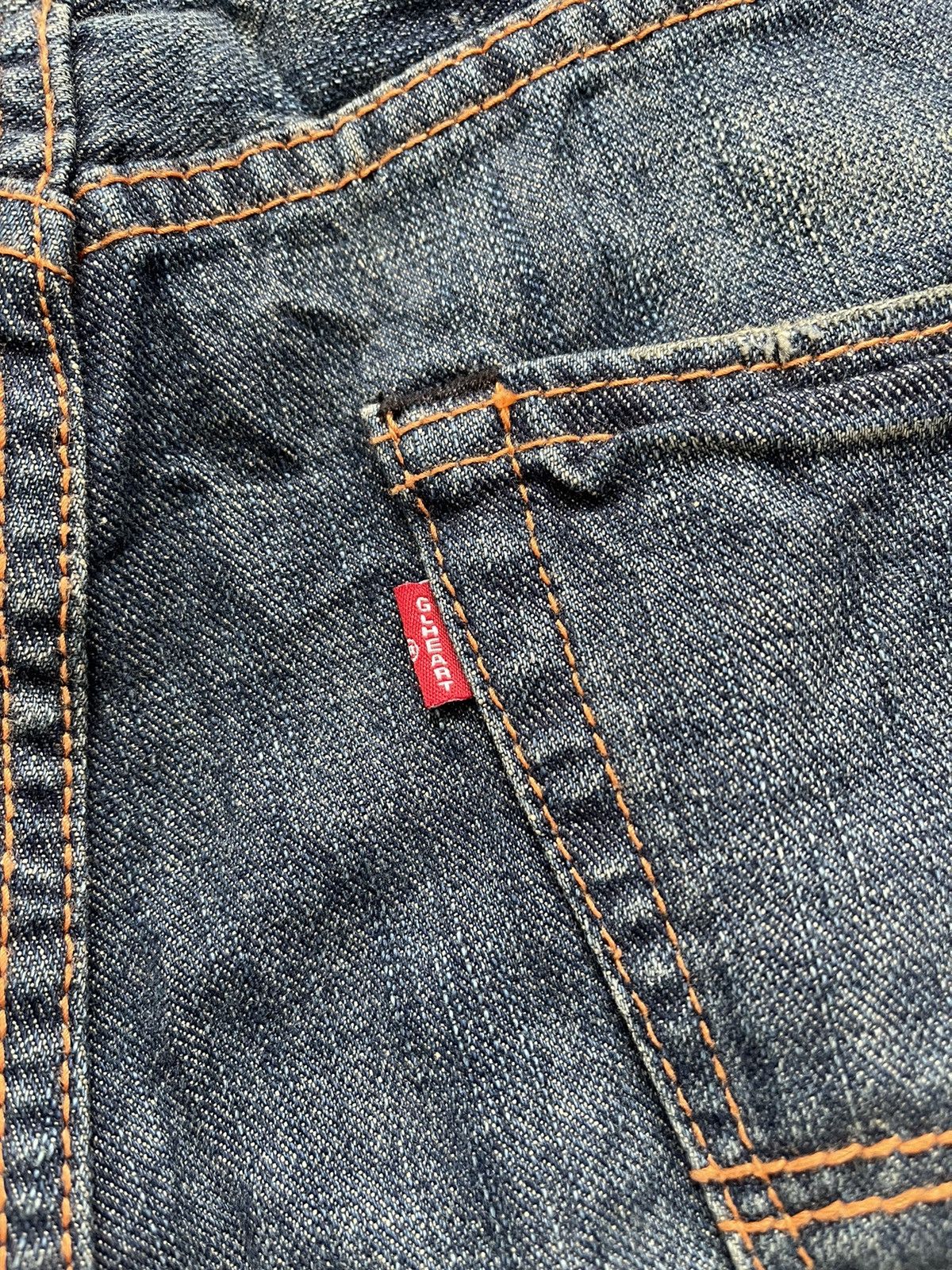 Vintage GL Heart Japan Vintage Denim Jeans Pants Cropped Size US 33 - 10 Thumbnail