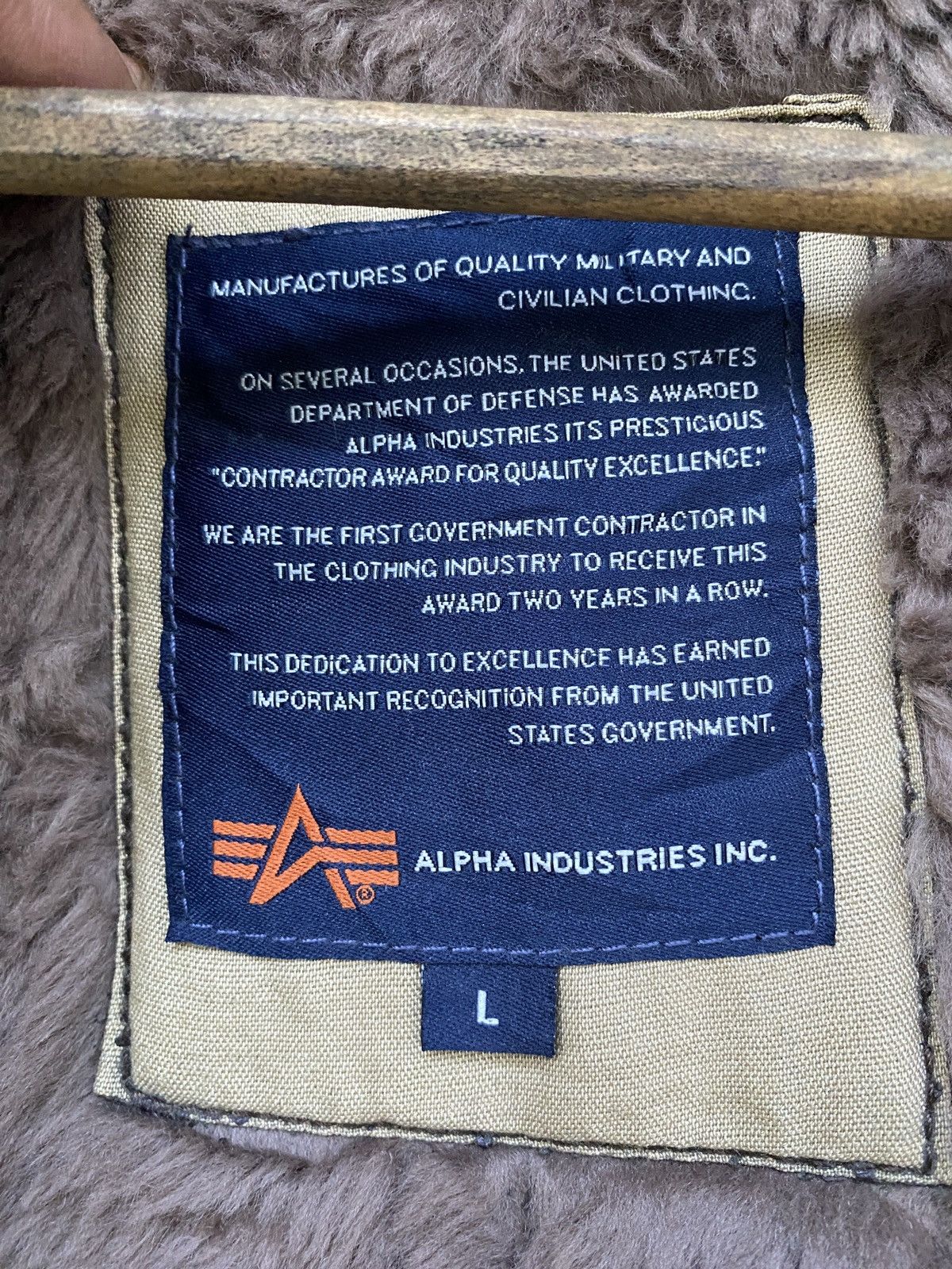 Alpha Industries × Leather ✨Steals✨Alpha industry Leather Zipper Jacket Size US L / EU 52-54 / 3 - 9 Thumbnail