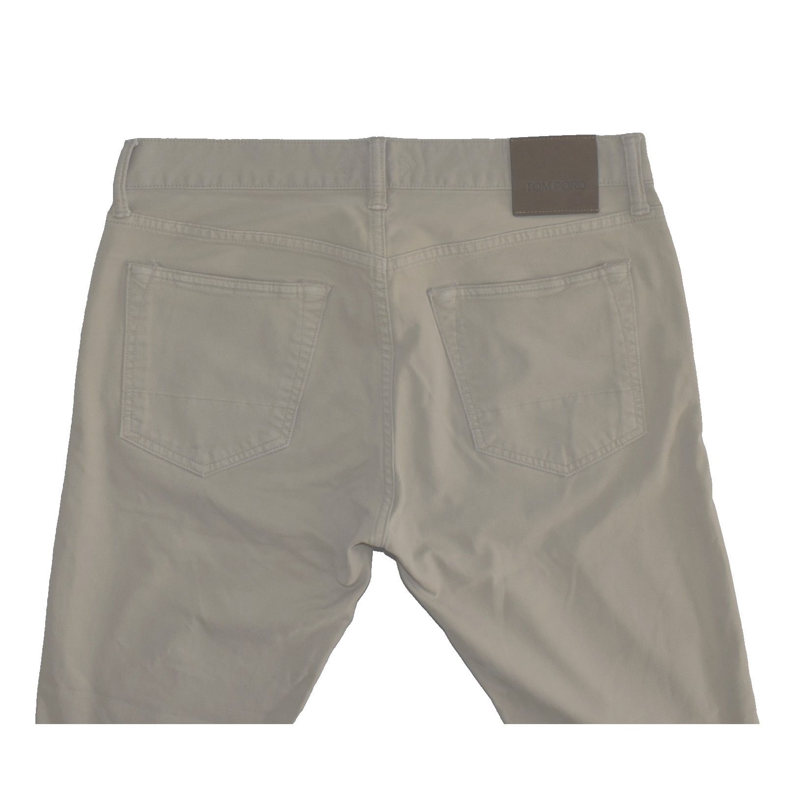 Tom Ford TOM FORD Beige Straight Button Fly Slim Leg Jeans Size 31 Size US 31 - 4 Thumbnail