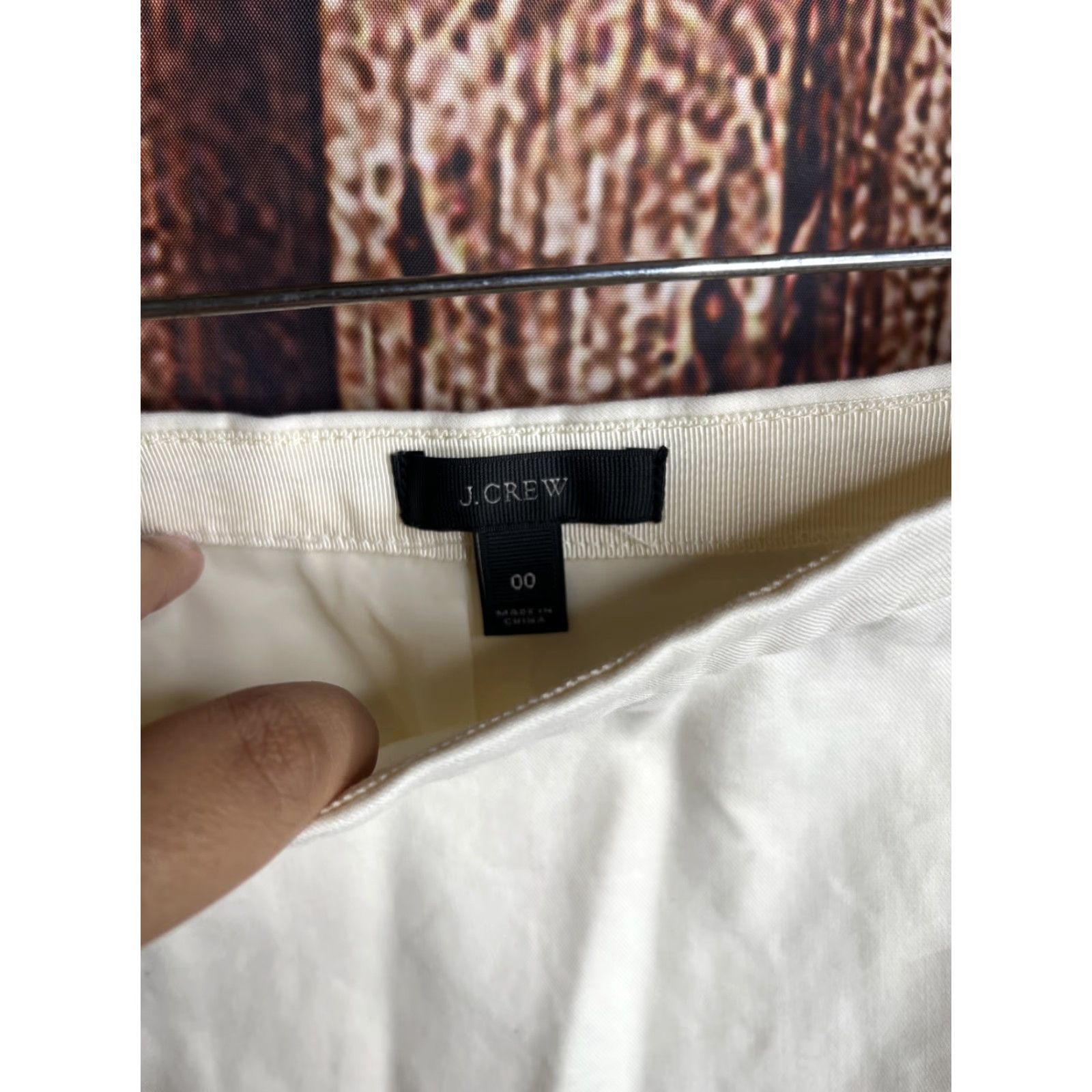 J.Crew VINTAGE J.Crew Skirt Beige 00 Pencil Knee Length Women Career Business Casual Womens? Size 24" / US 00 / IT 34 - 2 Thumbnail