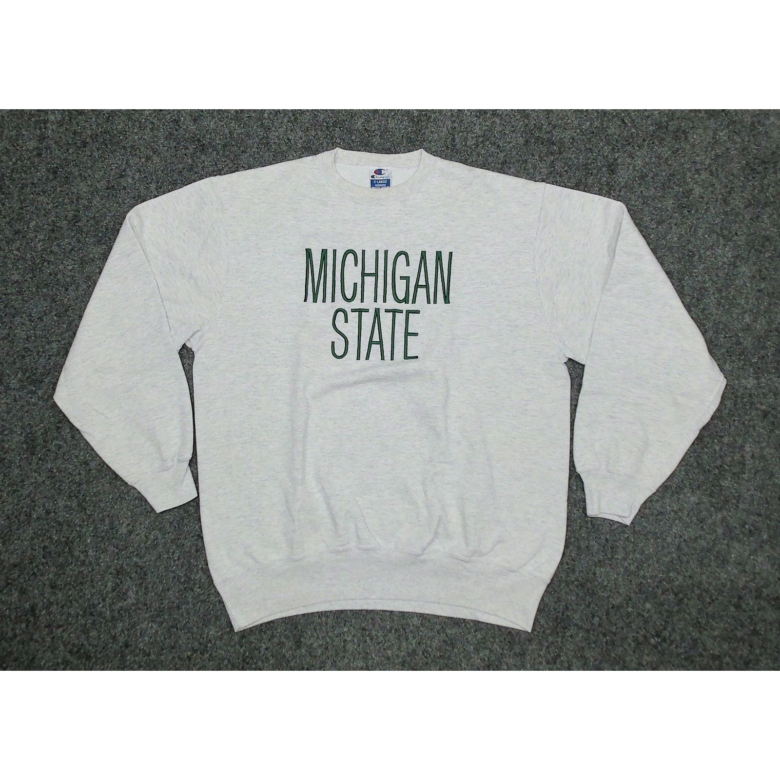Champion Champion | VTG 90s Michigan State Made in USA Sweatshirt XL Size US XL / EU 56 / 4 - 3 Thumbnail