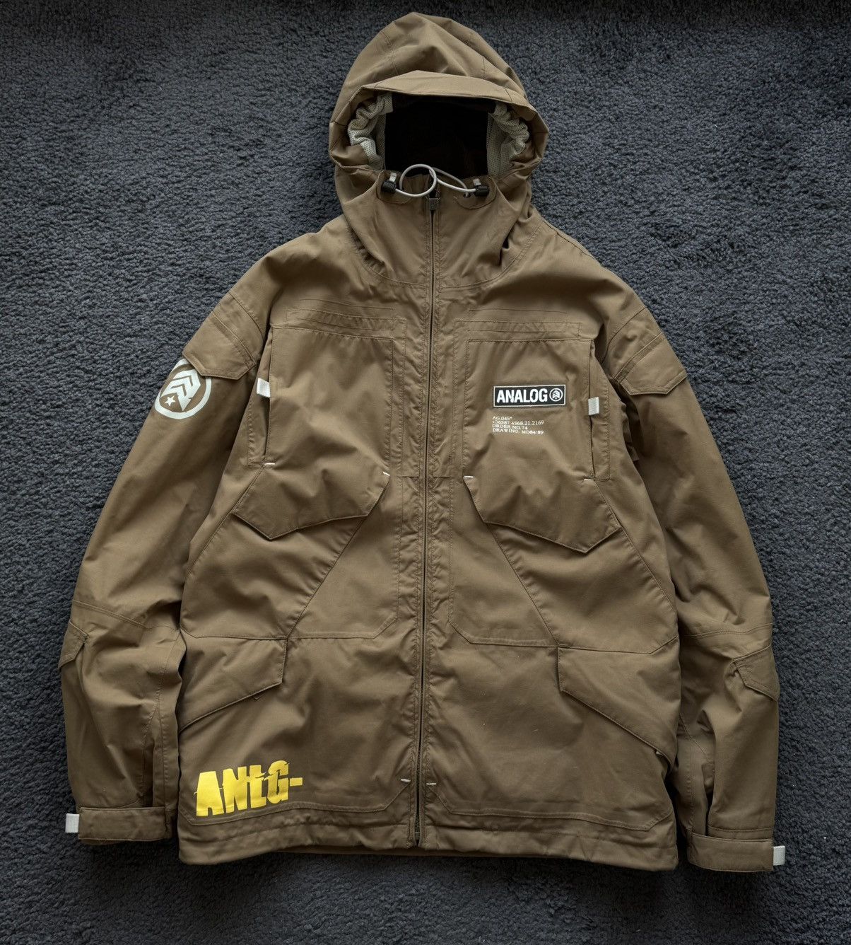 Analog × Burton × Vintage Vtg 90's Analog Multi Pocket jacket Size M / US 6-8 / IT 42-44 - 2 Thumbnail