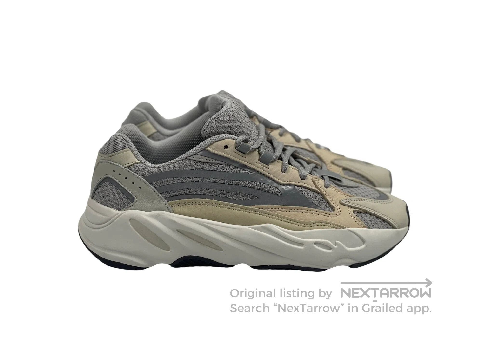 Yeezy Yeezy 3M Reflective Silver Grey Size US 11 / EU 44 - 3 Thumbnail