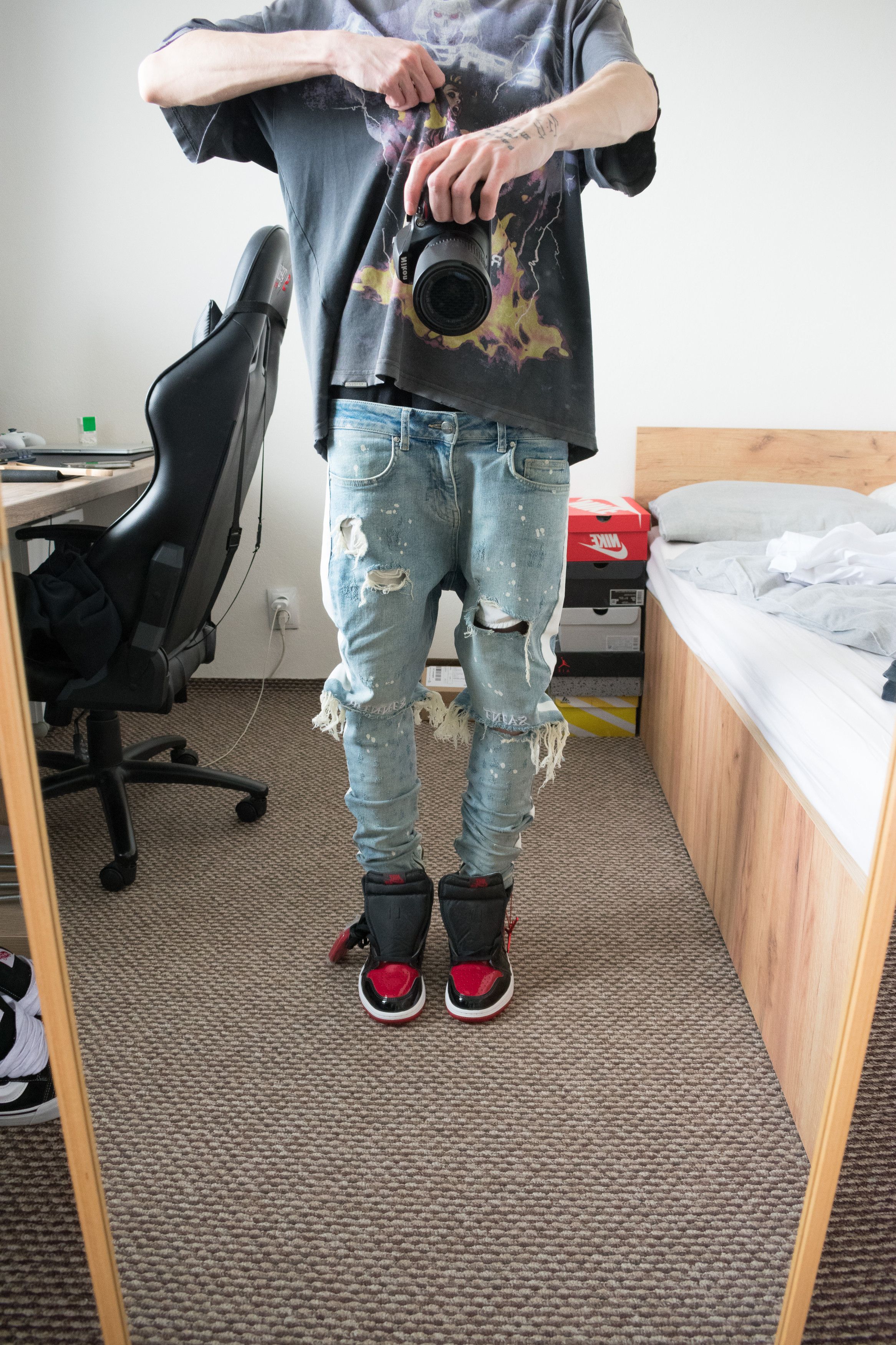 Other jaffary studios saint sinner skinny jeans Size US 28 / EU 44 - 11 Thumbnail