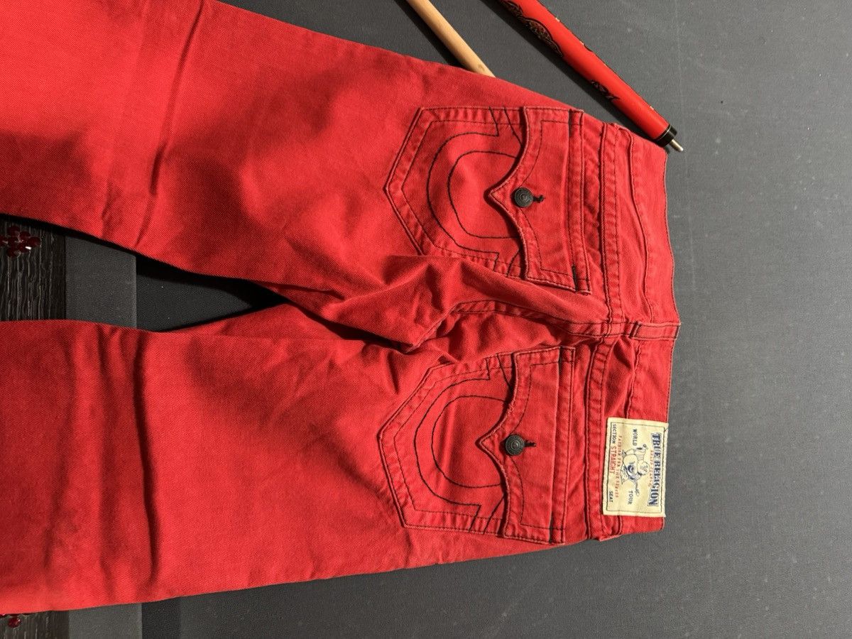 True Religion True Religion Red Denim Size US 31 - 3 Thumbnail