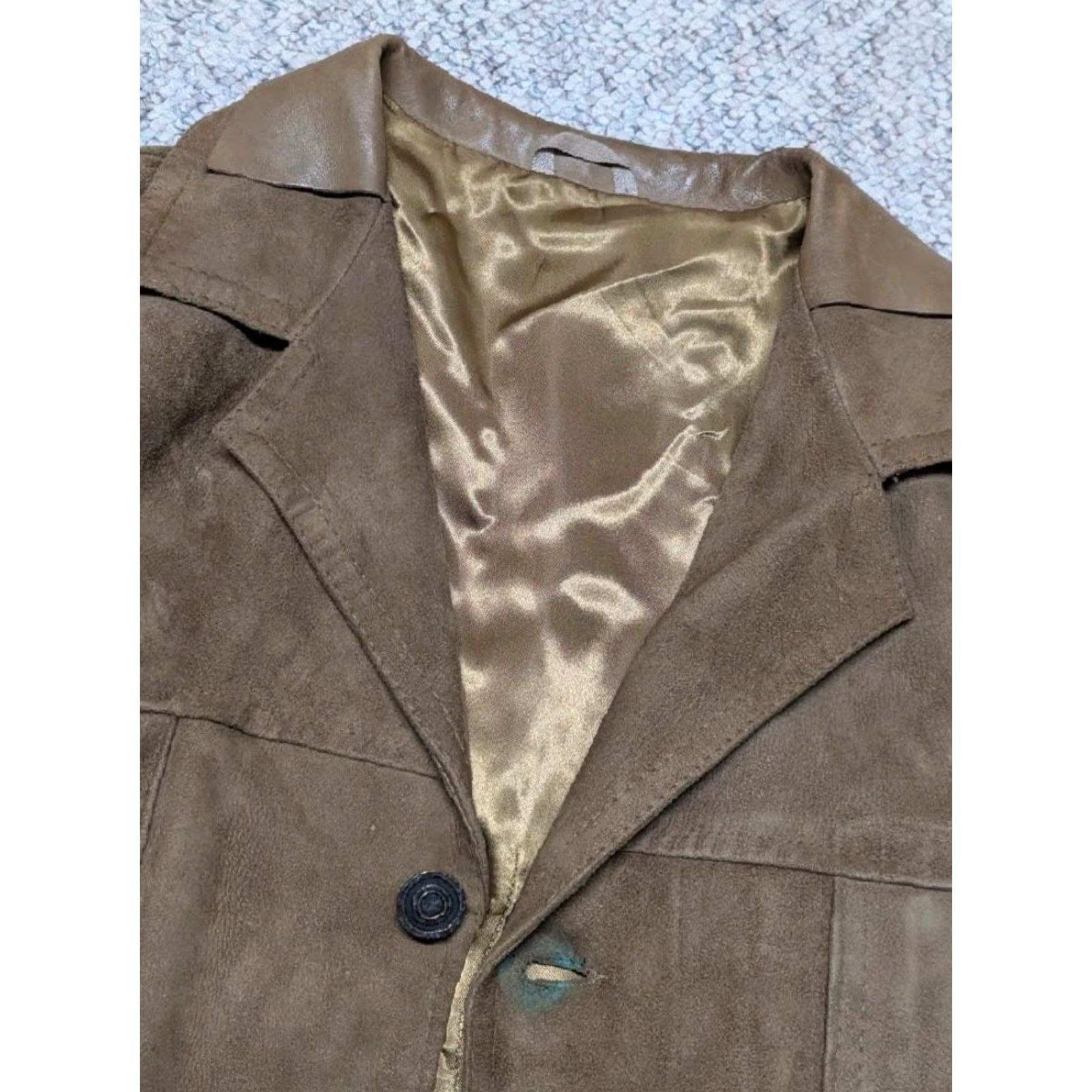 Vintage VINTAGE Aleksanders SUEDE leather BELTED overcoat 40 brown NORFOLK deerskin? SHERLOCK jacket Mens M Brown Suede Coat Size US M / EU 48-50 / 2 - 7 Thumbnail