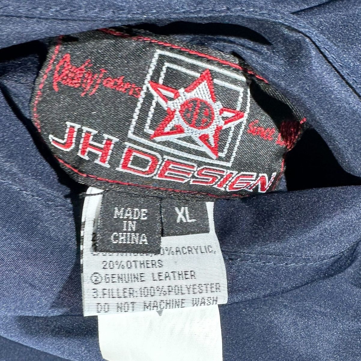 JH Design Vintage Boston Red Sox Reversible Varsity Jacket Size US XL / EU 56 / 4 - 13 Thumbnail