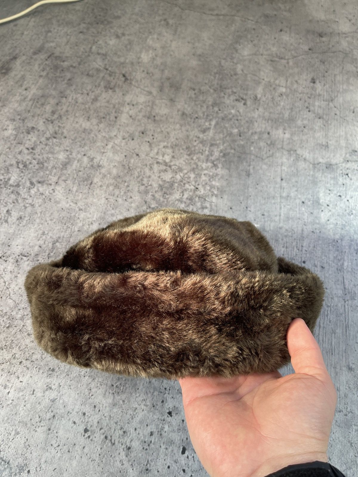 Vintage Vintage 80-90s Fur Fluffy Winter Hat Y2k Oldmoney Size ONE SIZE - 4 Thumbnail