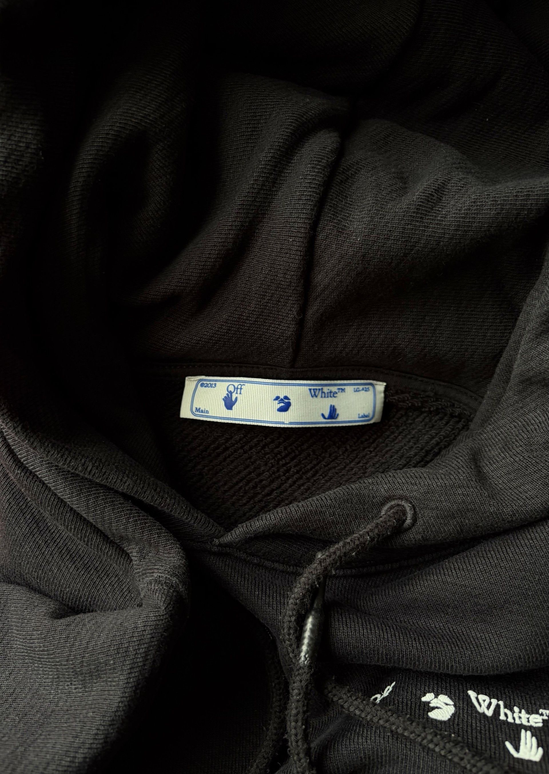 Off-White Black vcotton Off-White hoody Size US XS / EU 42 / 0 - 3 Thumbnail