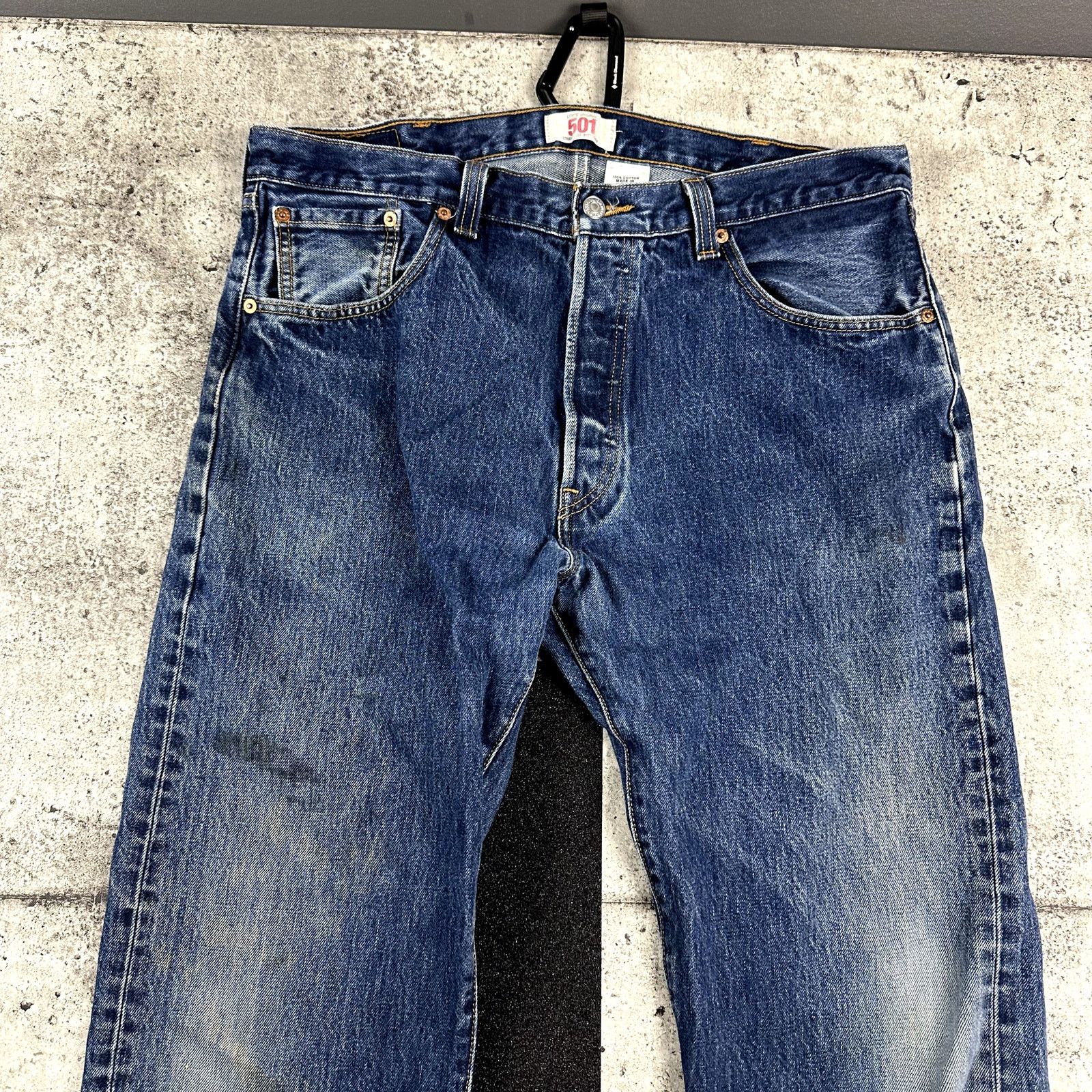 Levi's Levi's 501 Denim Jeans Size 38x32 Red Tab Nice Fade Size US 38 / EU 54 - 13 Thumbnail