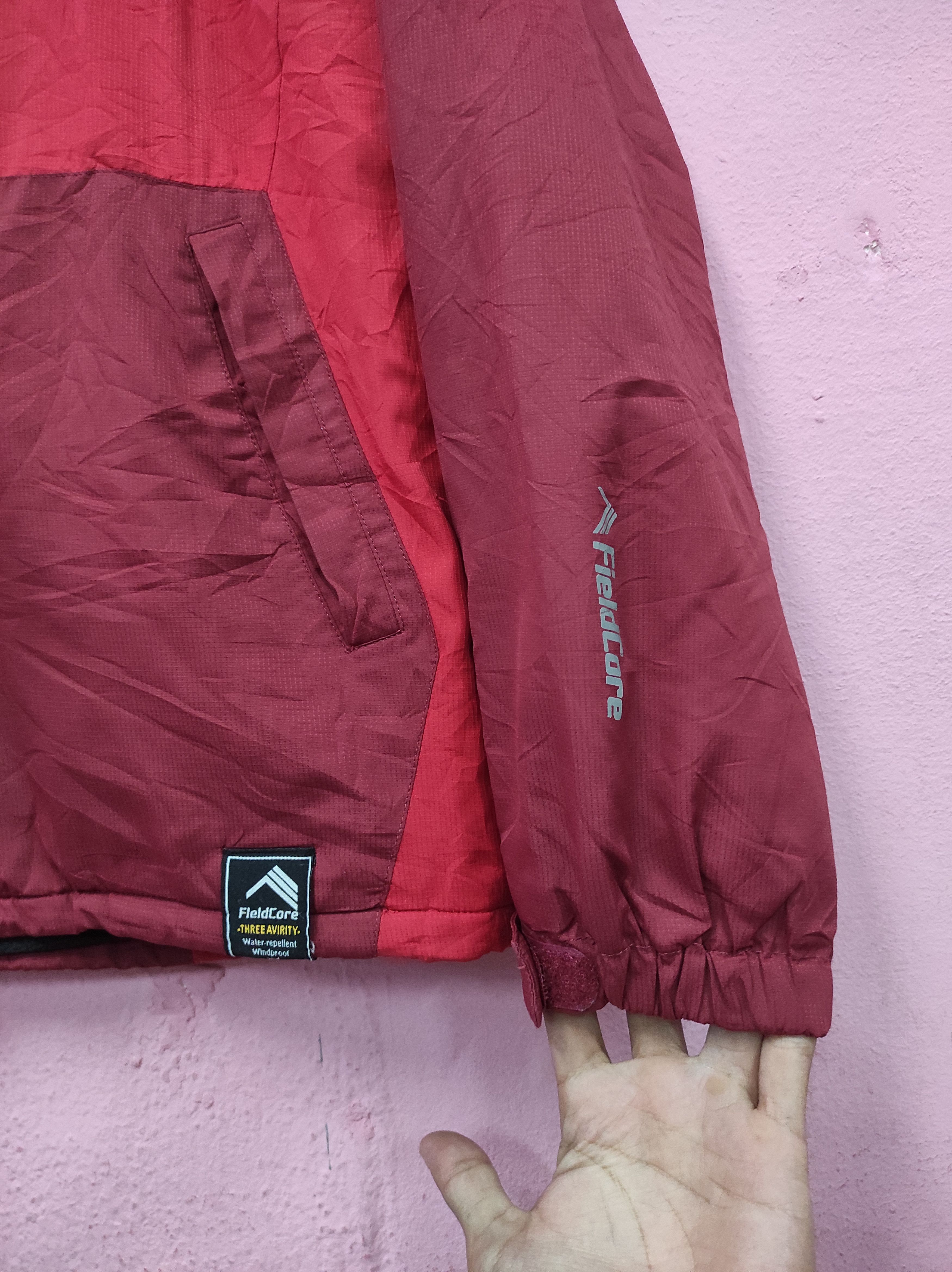 Japanese Brand FIELDCORE WINDPROOF JACKET HOODED Size US XL / EU 56 / 4 - 4 Thumbnail