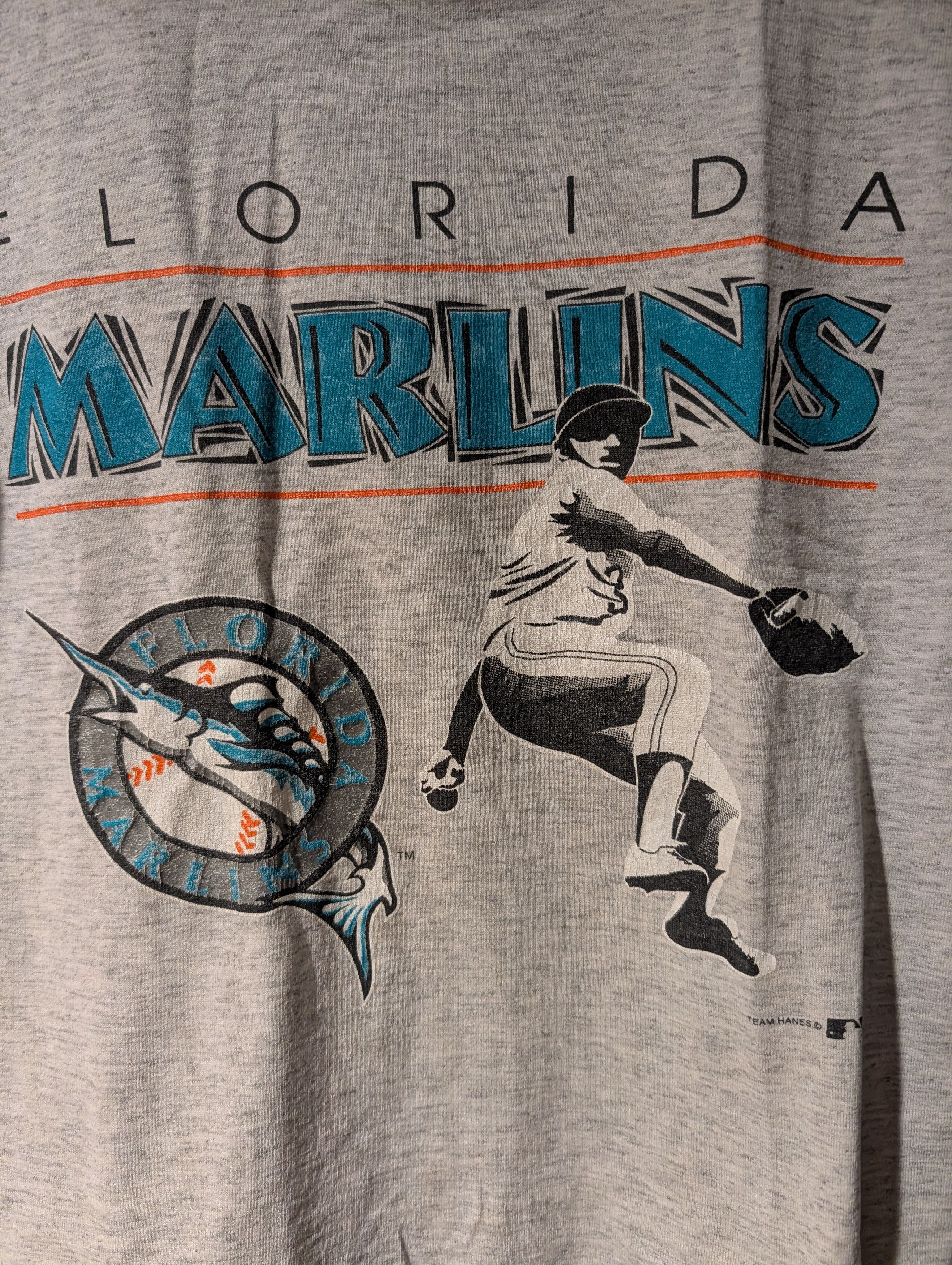 MLB Vintage 1993 Florida Marlins Baseball MLB Kids Small T-Shirt Size US S / EU 44-46 / 1 - 2 Thumbnail