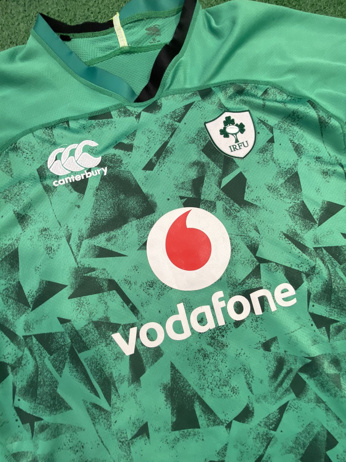 Canterbury of New Zealand Irfu tee rugby jersey Size US XL / EU 56 / 4 - 2 Thumbnail