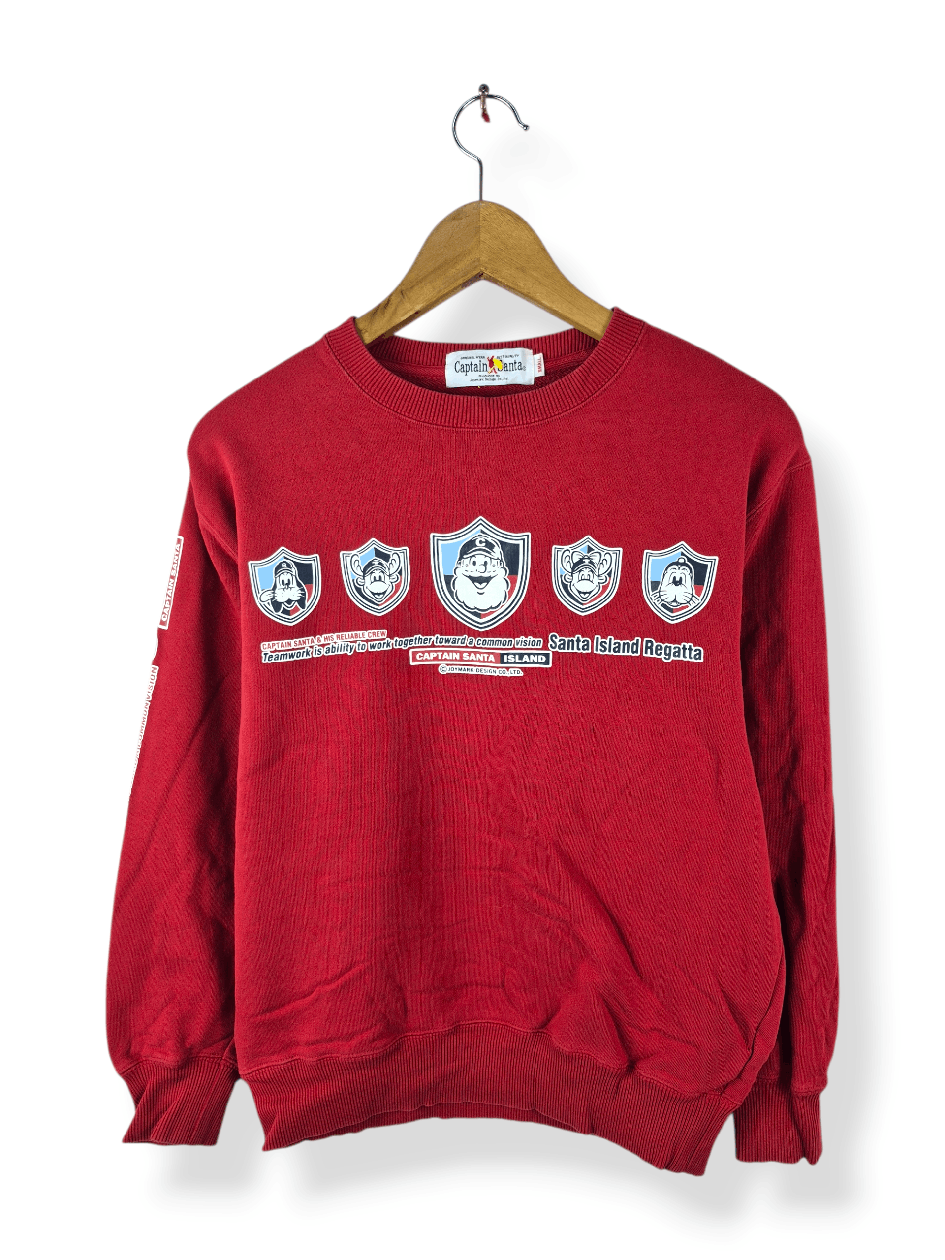 Vintage 🔥 Captain Santa Sweatshirt Size US S / EU 44-46 / 1 - 1 Thumbnail