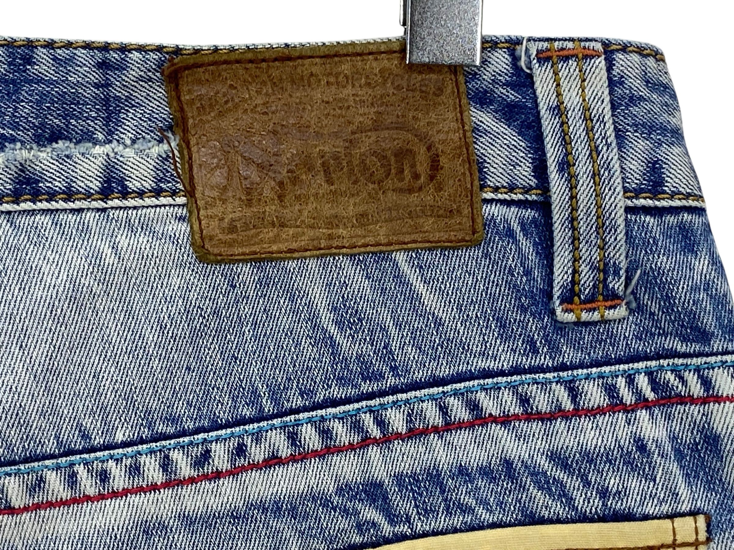 Japanese Brand × Norton Norton Denim Jeans Surf Jeans Embellished Pant Size US 33 - 9 Thumbnail
