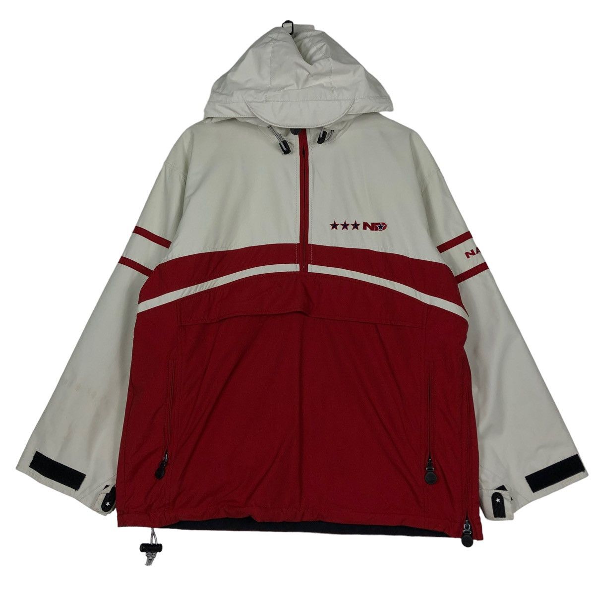 Vintage 🔥VINTAGE SKI JACKET MULTI POCKET BIKER NAKED JAPAN Size US L / EU 52-54 / 3 - 1 Thumbnail