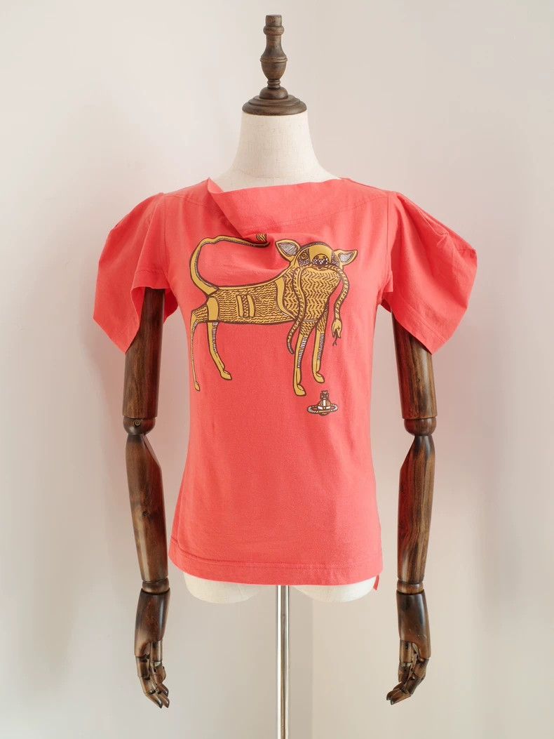 Vivienne Westwood Vivienne Westwood size2 Snake totem orange bubble sleeve on Size M / US 6-8 / IT 42-44 - 6 Thumbnail