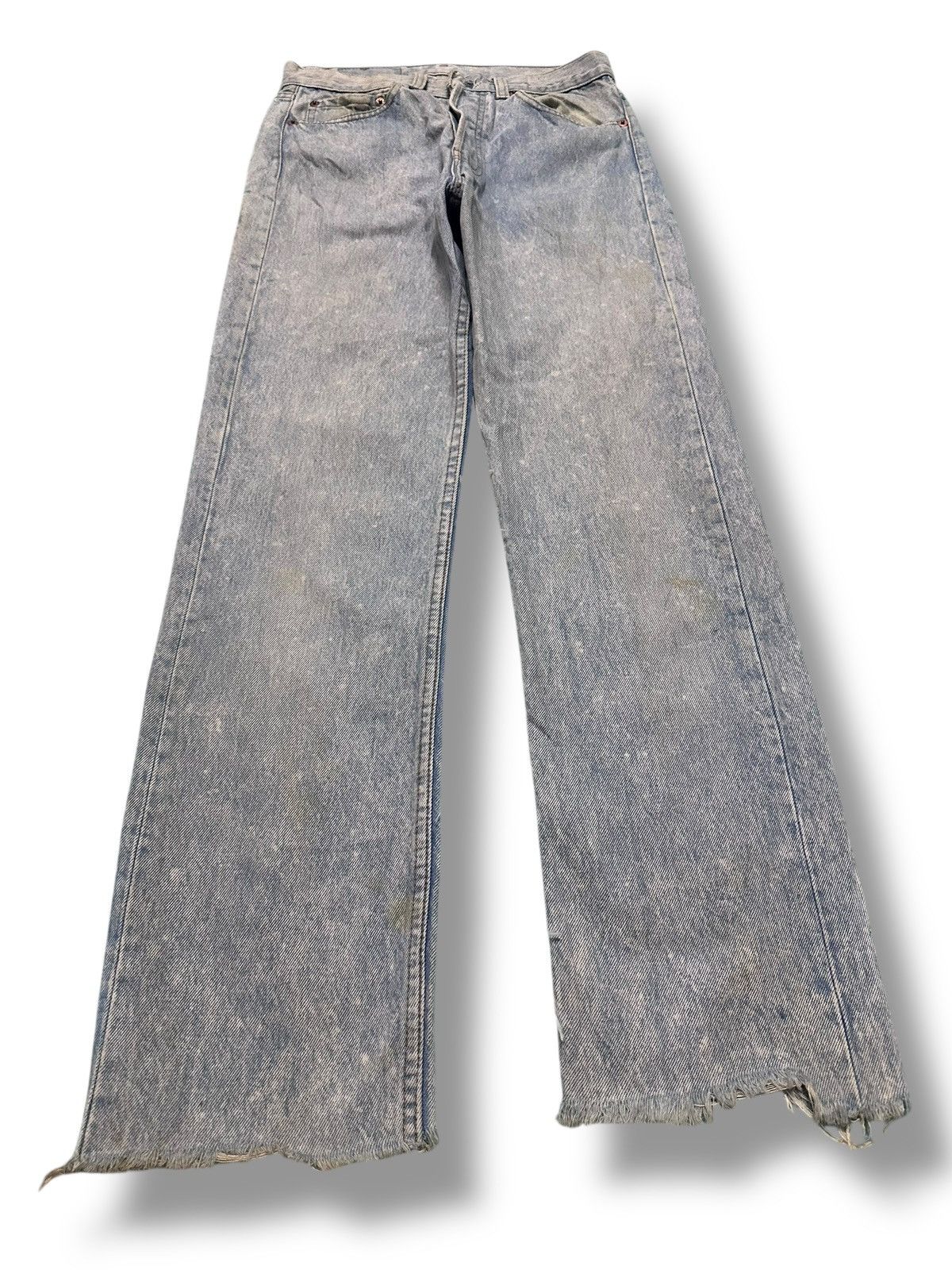 Levi's Vintage Levi's With Distressed Loose Style and Faded Wash Size US 27 - 1 Thumbnail