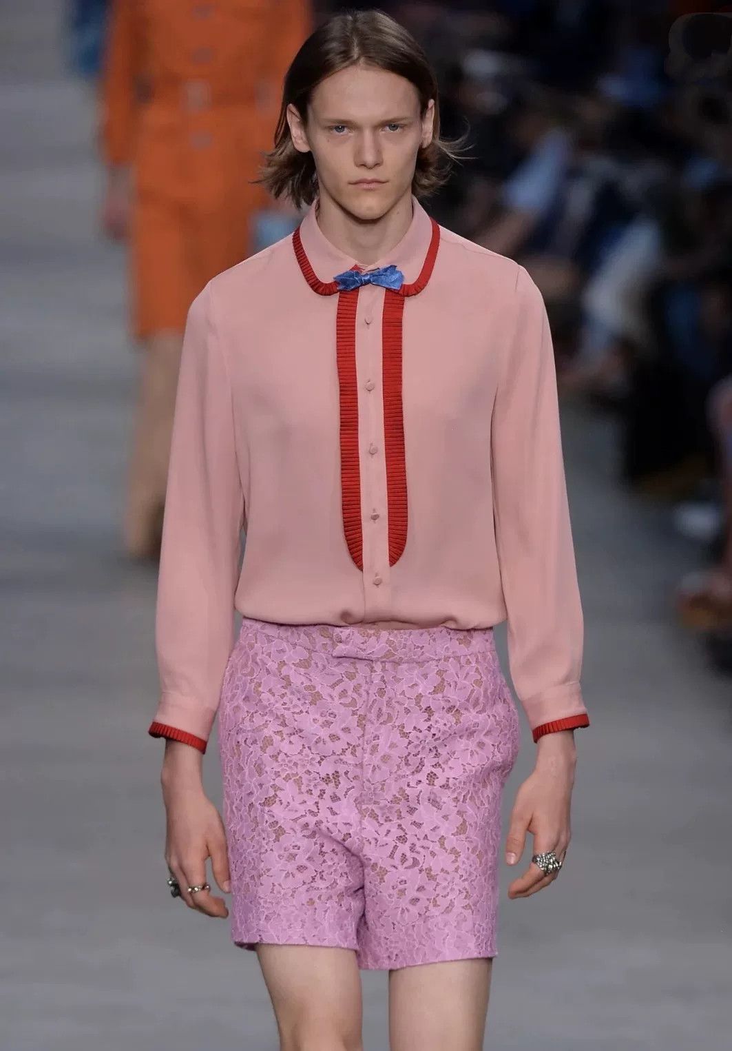 Gucci Gucci Pink Silk Shirt Size 36 Size XS / US 0-2 / IT 36-38 - 1 Thumbnail