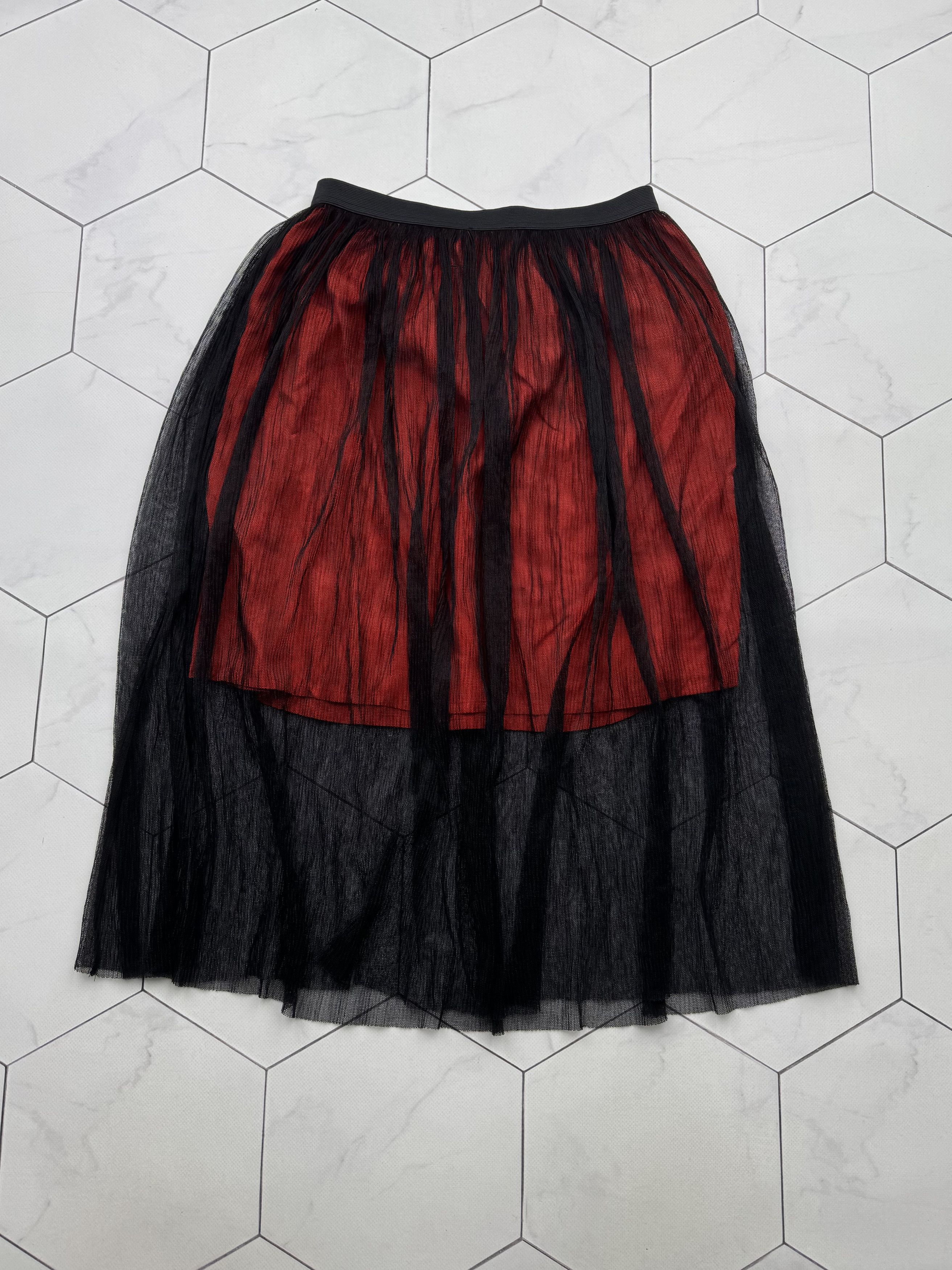 Sandro Sandro Mesh Skirt (B37)E2 Size 25" / US 0 / IT 36 - 4 Thumbnail
