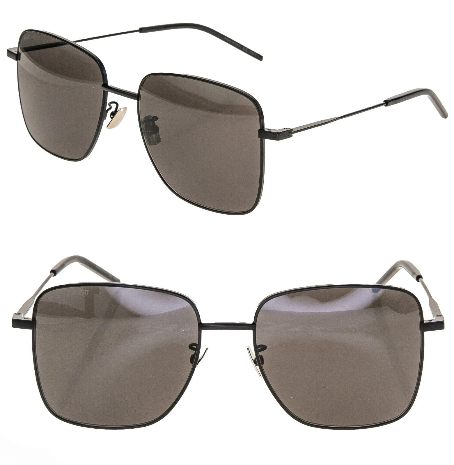 Yves Saint Laurent SAINT LAURENT 312 YSL SL312 001 Matte Unisex Sunglasses Size ONE SIZE - 1 Thumbnail