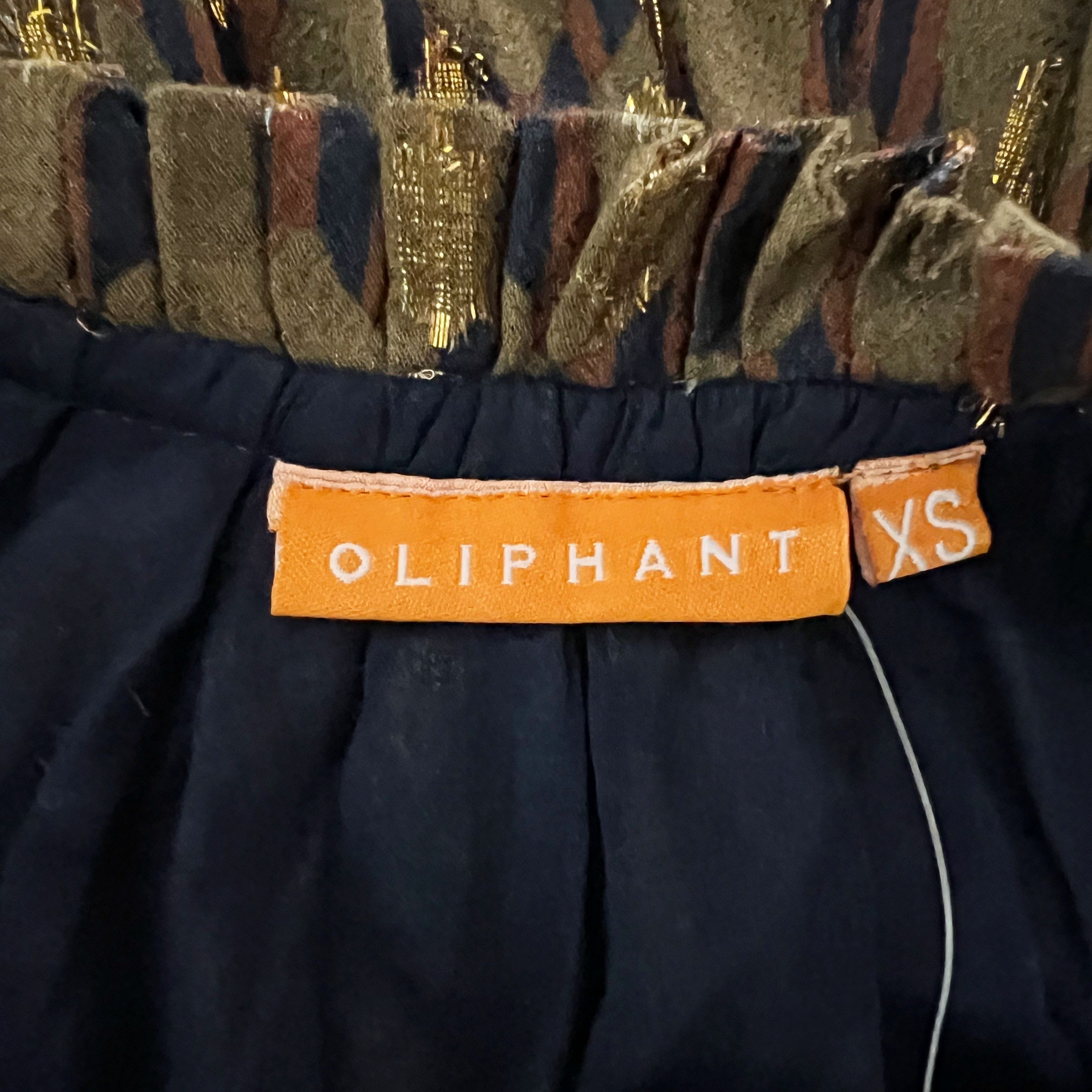 Oliphant NEW Oliphant Fig Balloon Sleeve Chiffon Size XS / US 0-2 / IT 36-38 - 2 Thumbnail