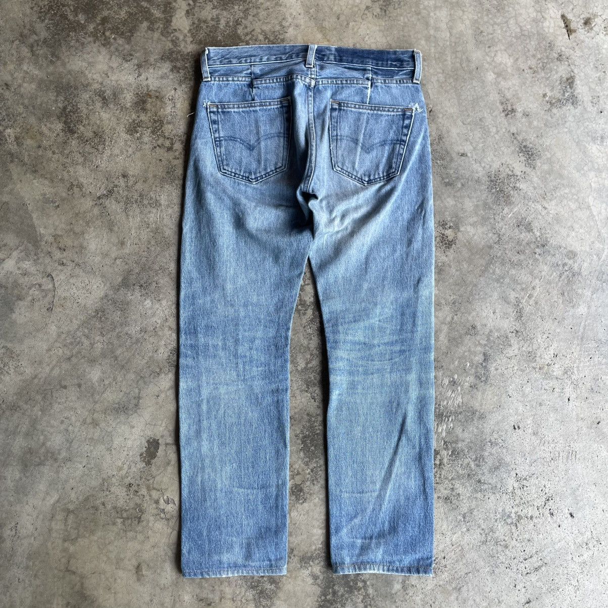 Levi's Vintage Clothing 🔥Vintage Levis 511 Twist Curve Ripped Distress Deim Jeans Size US 32 / EU 48 - 4 Thumbnail