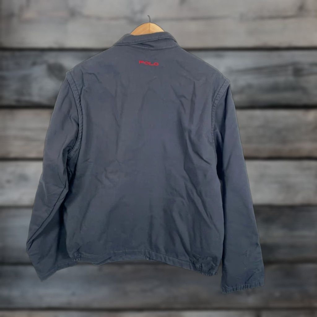 Ralph Lauren Polo Golf Hybrid Jacket Vest Men's Large Black Softshell Zip Up Bomber Jacket Size US L / EU 52-54 / 3 - 1 Thumbnail
