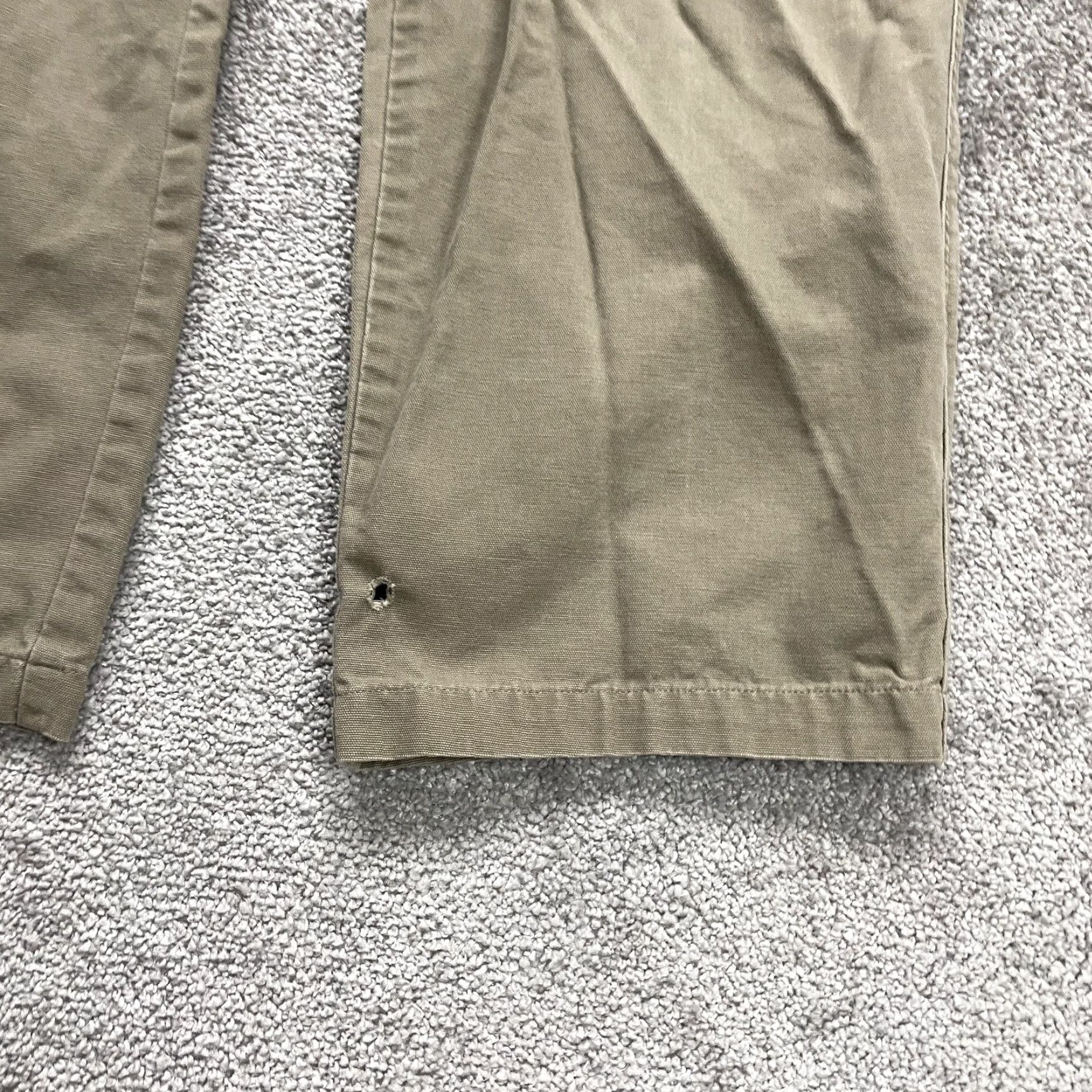 Vintage Columbia Pants Chino Men 38 Brown Straight Leg Flat Front Cotton Casual 38x31 Mens Regular Brown 90s? Size US 38 / EU 54 - 6 Thumbnail
