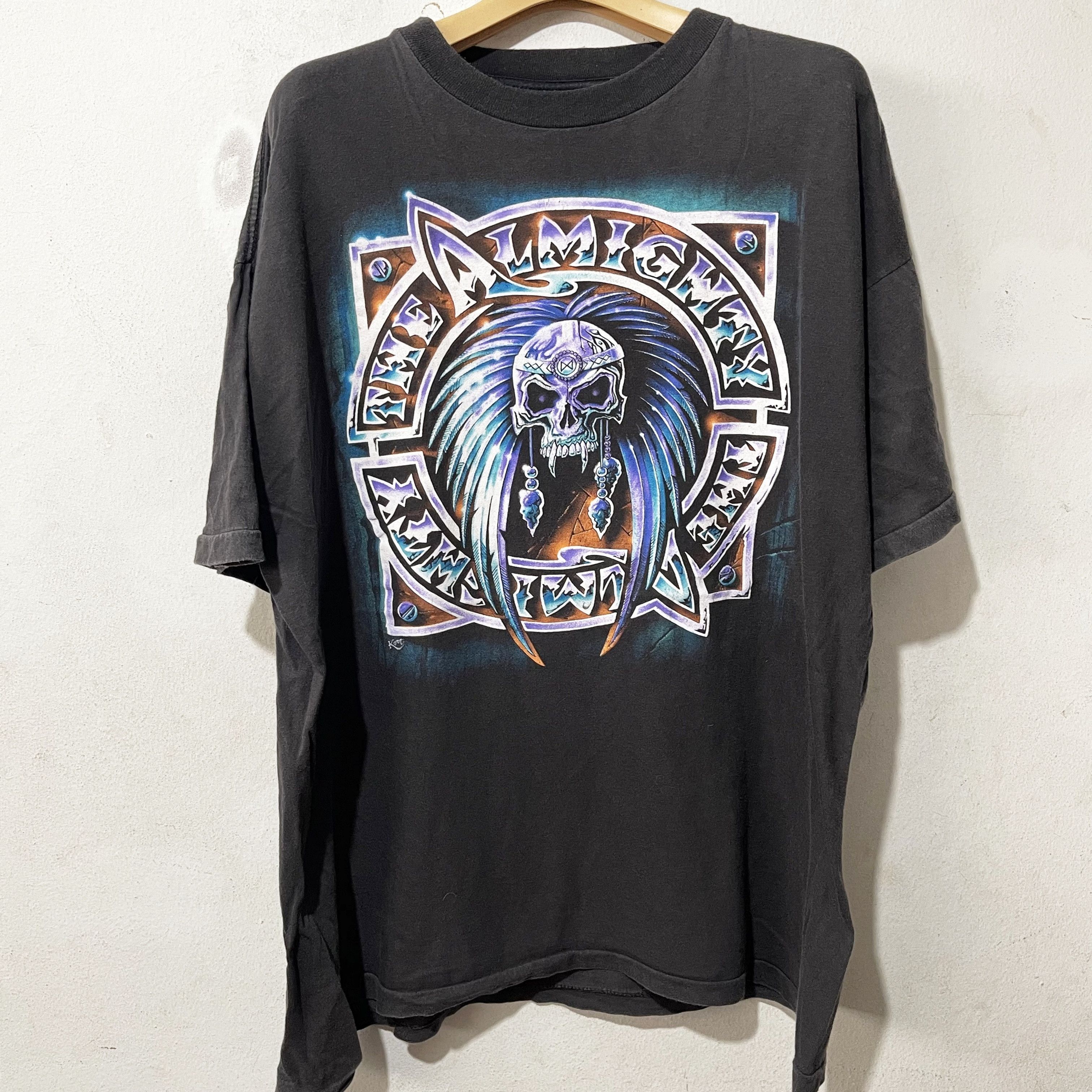 Band Tees × Vintage Vintage 1991 The Almighty Shirt Size US XL / EU 56 / 4 - 1 Thumbnail