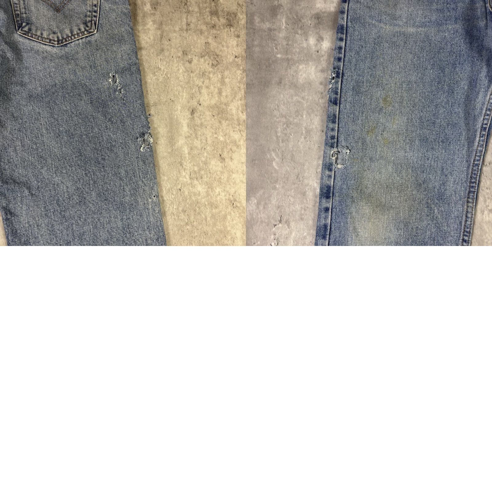 Levi's VINTAGE Levi's 505 Jeans Straight Fit Hemmed Blue Size 32x26 USA Mens Size US 36 / EU 52 - 9 Thumbnail