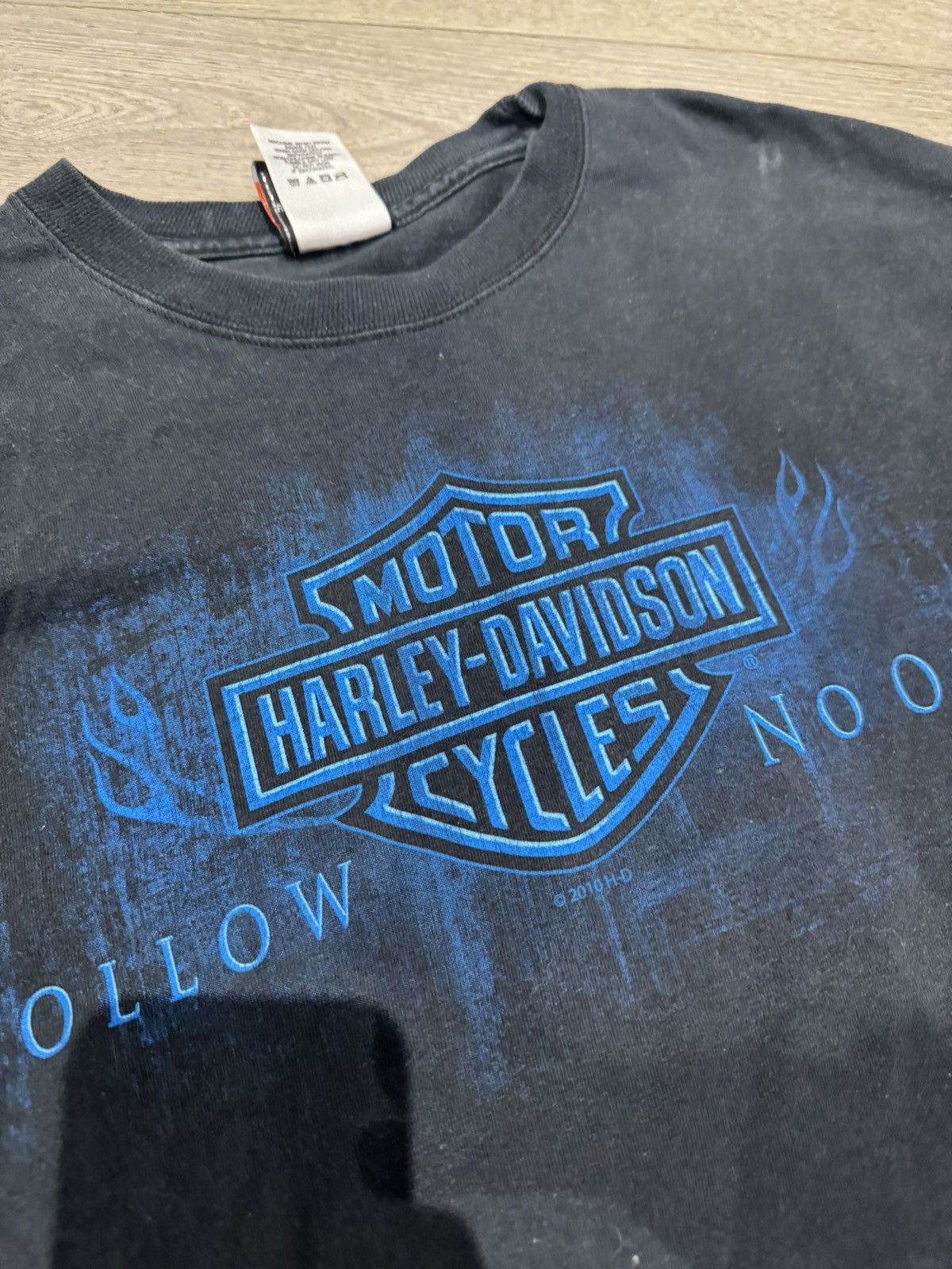 Harley Davidson × Vintage Vintage Faded Black Harley “Tucson” Tee Size US L / EU 52-54 / 3 - 2 Thumbnail