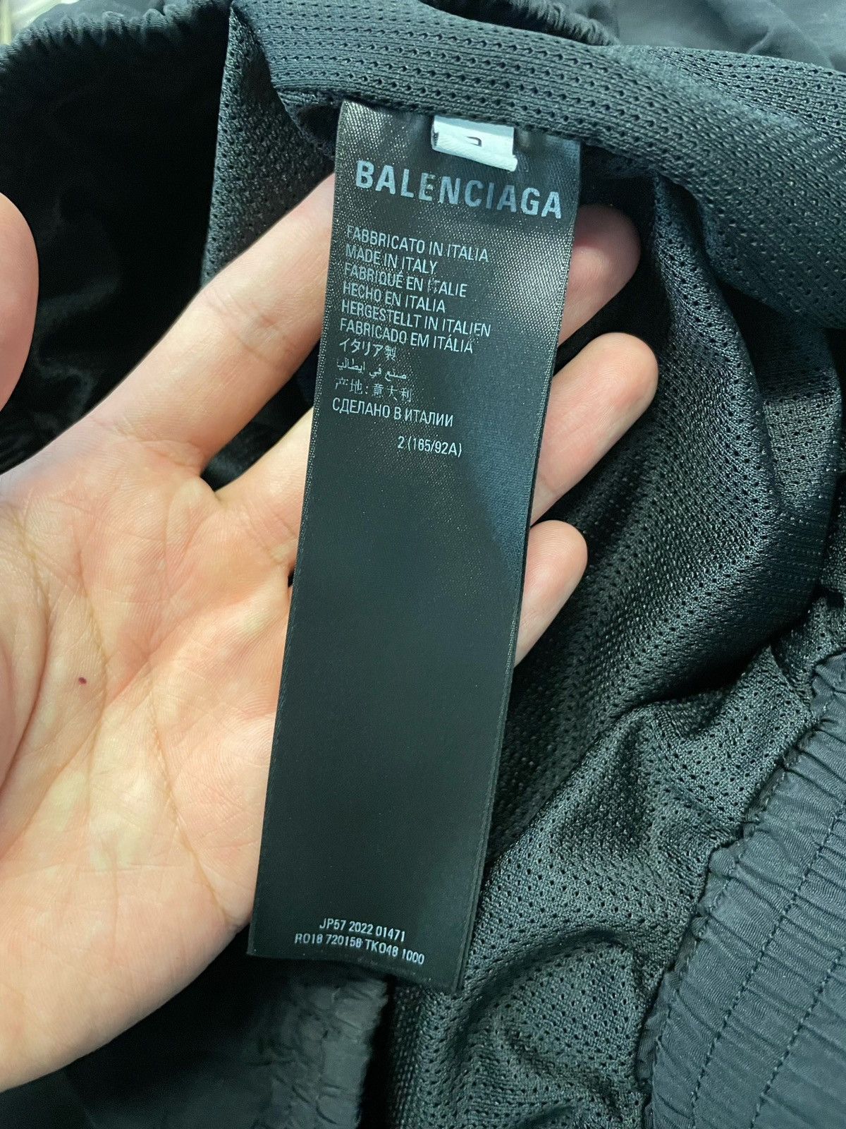 Balenciaga Balenciaga FW22 3B Sporty Pullover Track Jacket Size US M / EU 48-50 / 2 - 11 Thumbnail