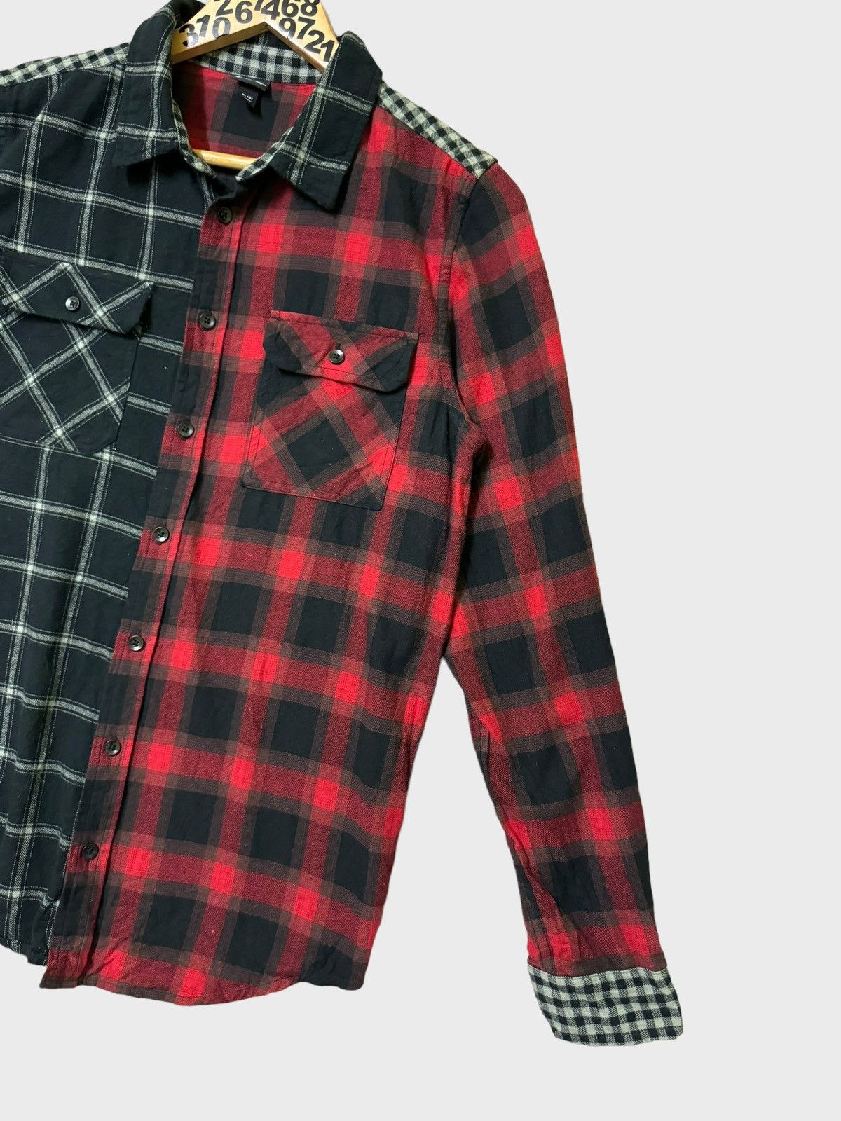 Japanese Brand Art Class Reconstructed Tartan Cdg Style Flannel Size US S / EU 44-46 / 1 - 5 Thumbnail