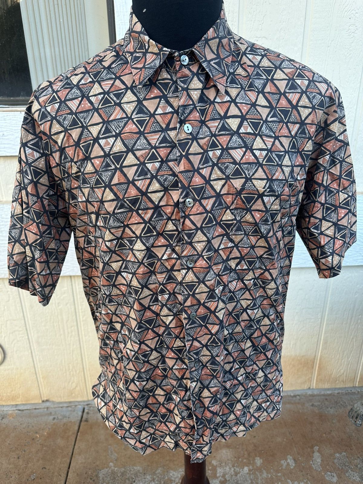 Tori Richard PreOwned Tori Richard Black/Brown Men's Small Size US S / EU 44-46 / 1 - 1 Thumbnail