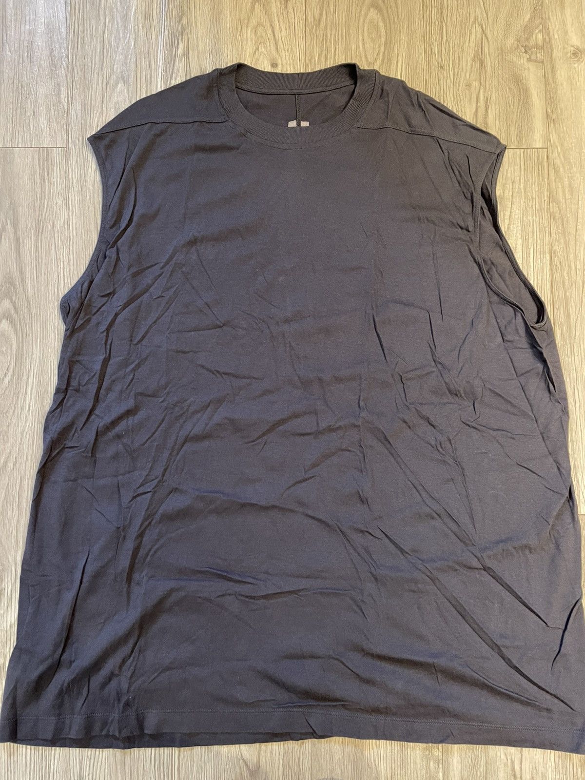Rick Owens Drkshdw Rick Owens SS19 Babel Tank Top (Blujay) Size US XL / EU 56 / 4 - 1 Thumbnail