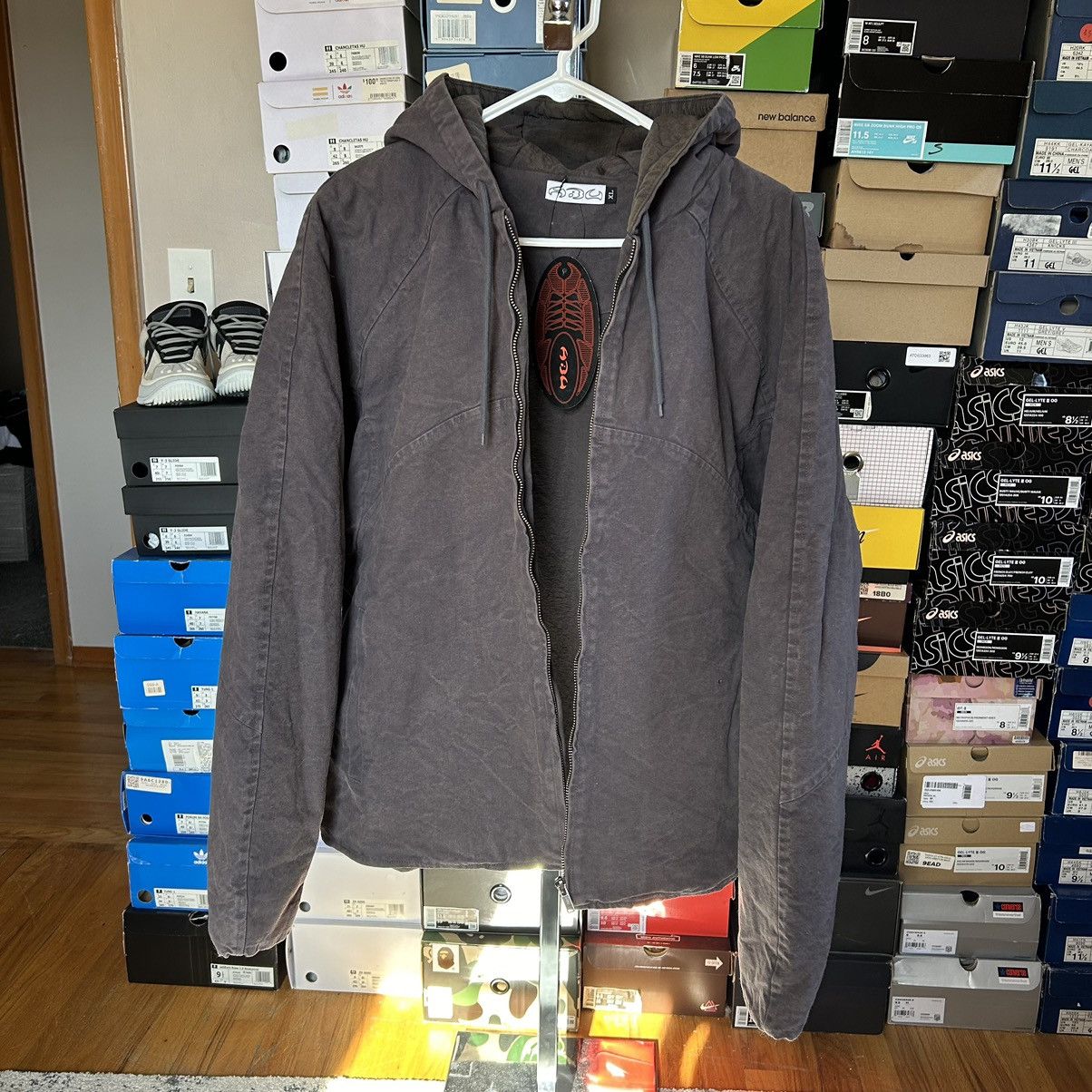 Other ABU BLUNT TOOL JACKET WiDE WASHED MUD BROWN CANVAS WORK COAT Size US XL / EU 56 / 4 - 13 Thumbnail