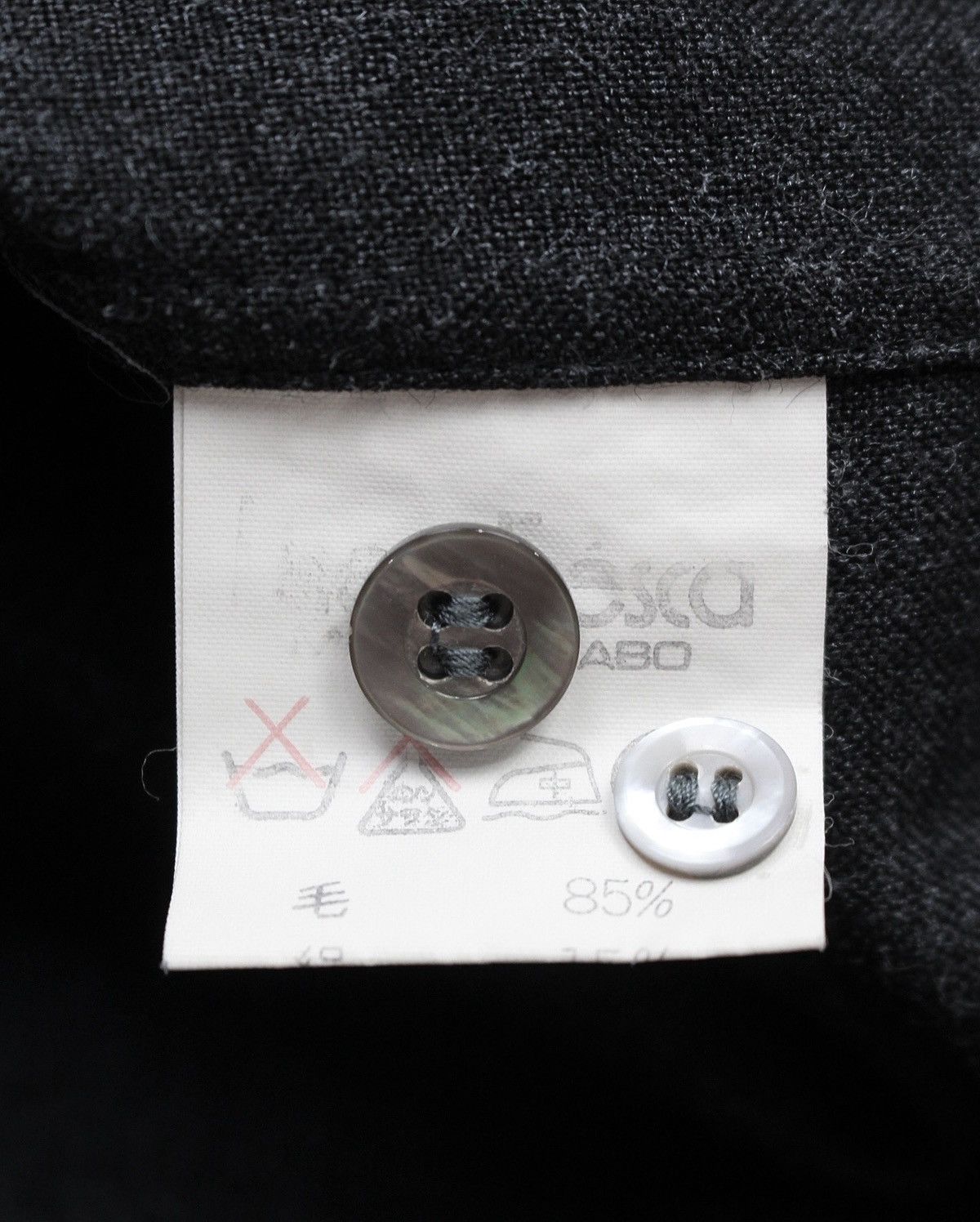 Japanese Brand 1990S LINEA FRESCA BY MASAYUKI ABO DOUBLE POCKET WOOL SHIRT Size US M / EU 48-50 / 2 - 10 Thumbnail