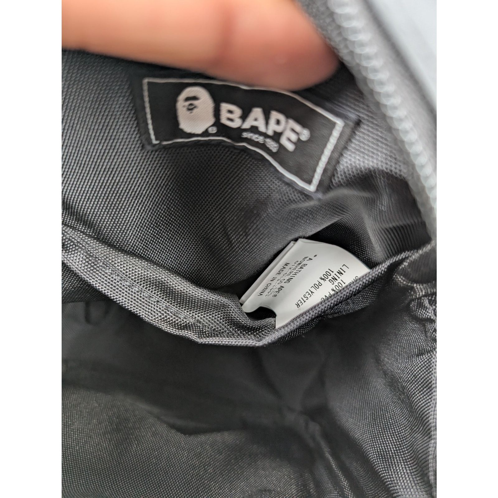 Bape o1rshd1 Q:2 / Size: OS / Shoulder Bag in Black Size ONE SIZE - 12 Thumbnail